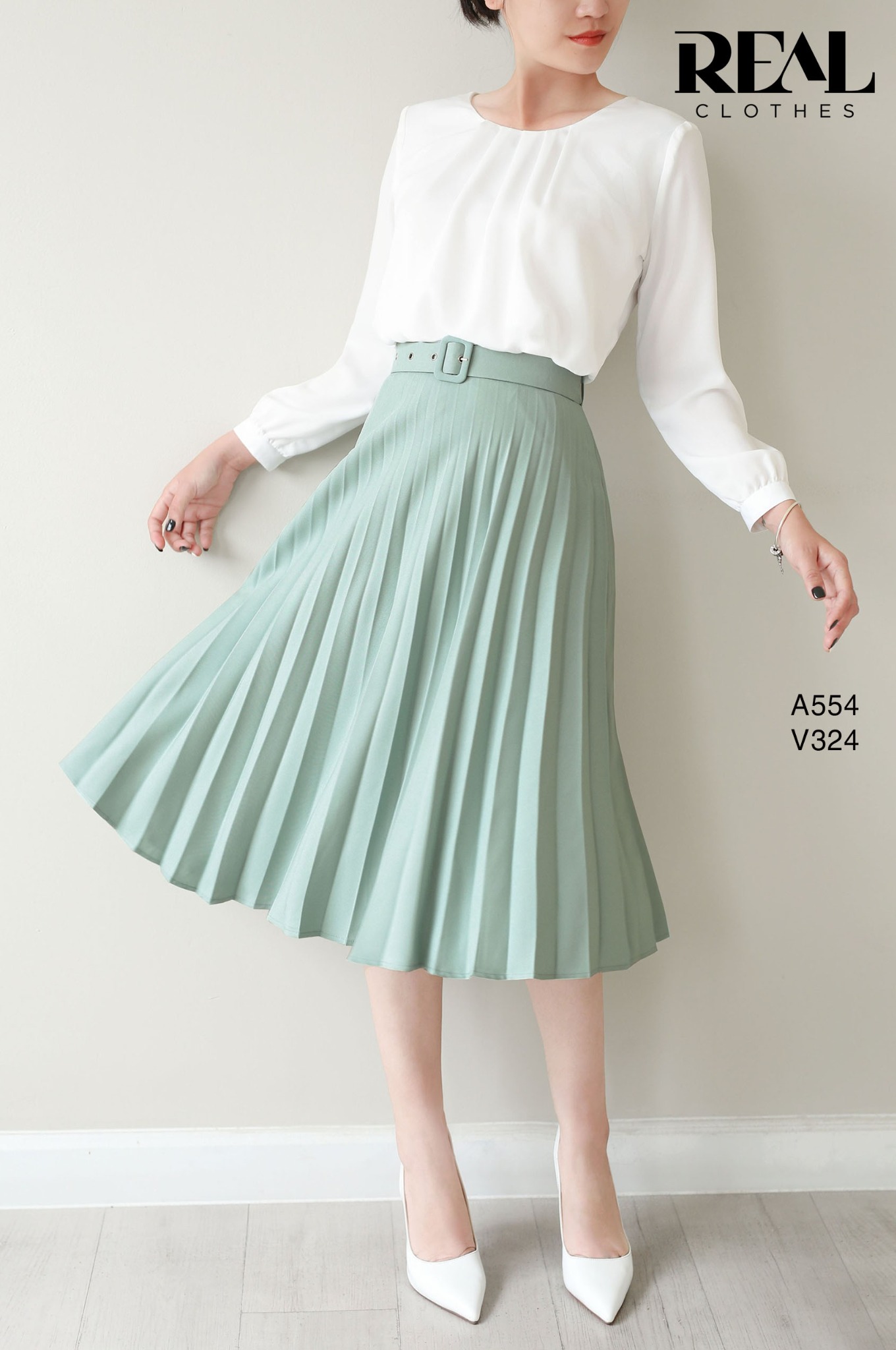 Áo Mimosa trắng SALE