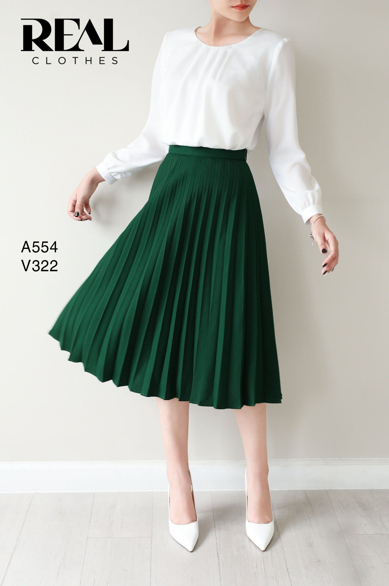 Áo Mimosa trắng SALE