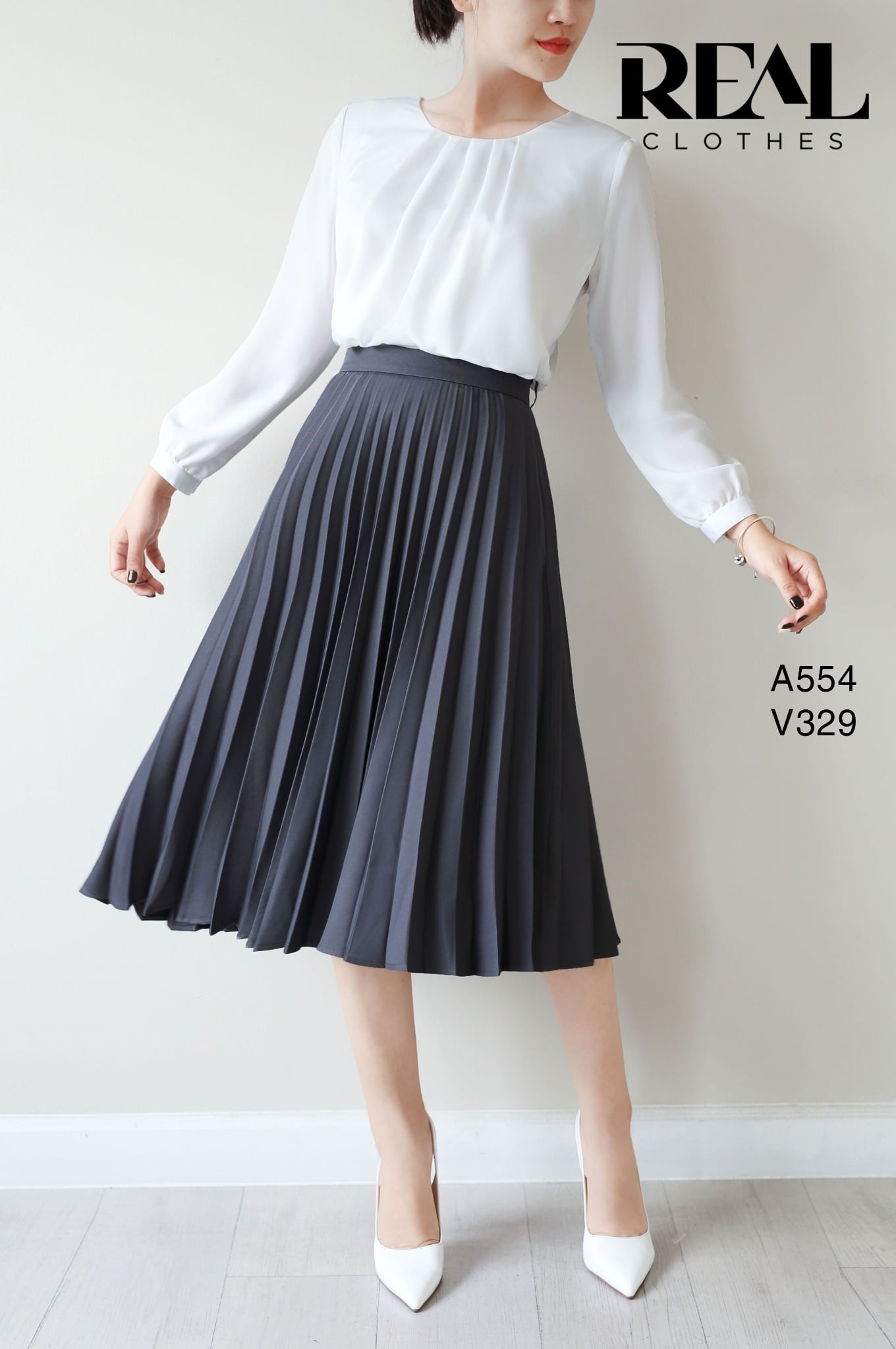 Áo Mimosa trắng SALE