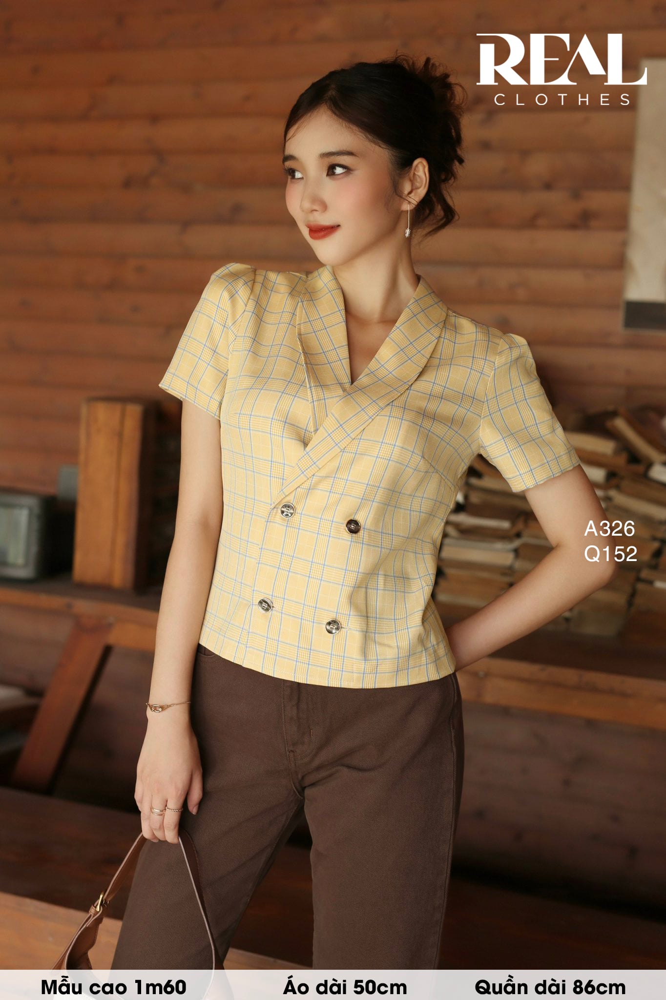 Quần Jeans baggy nâu SALE