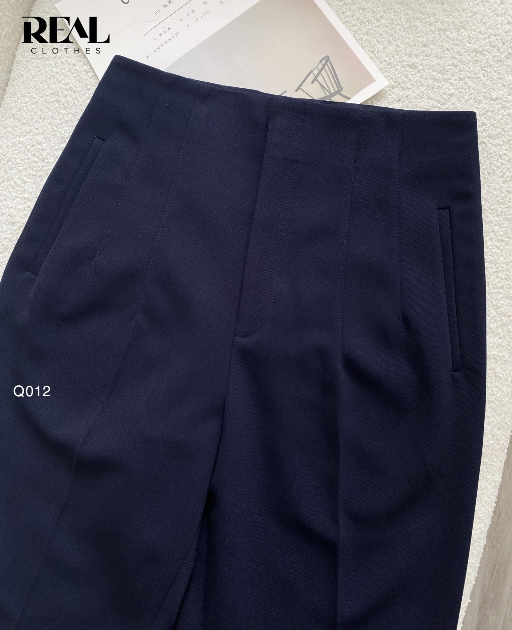 Quần Tokyo cindy xanh đen