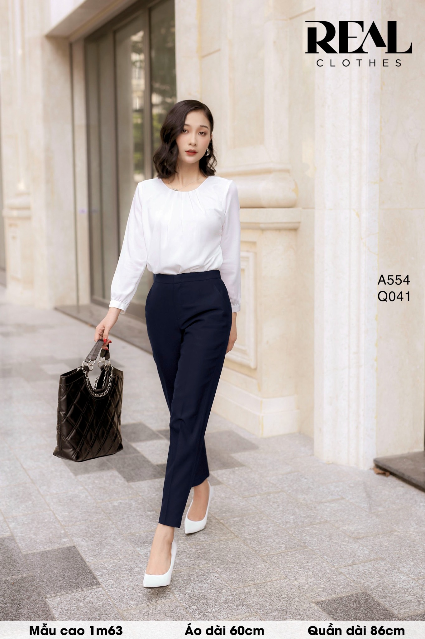 Áo Mimosa trắng SALE