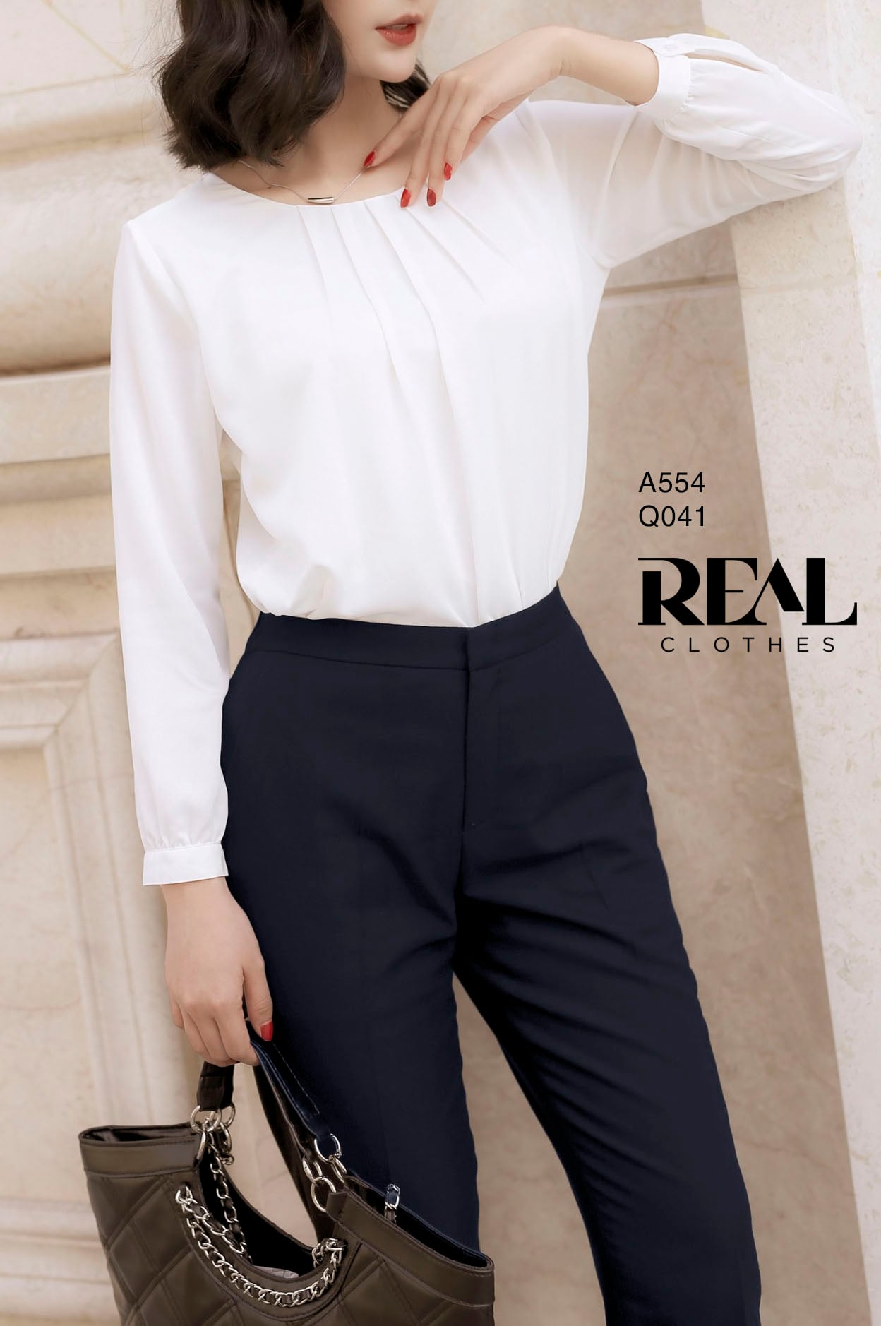 Áo Mimosa trắng SALE