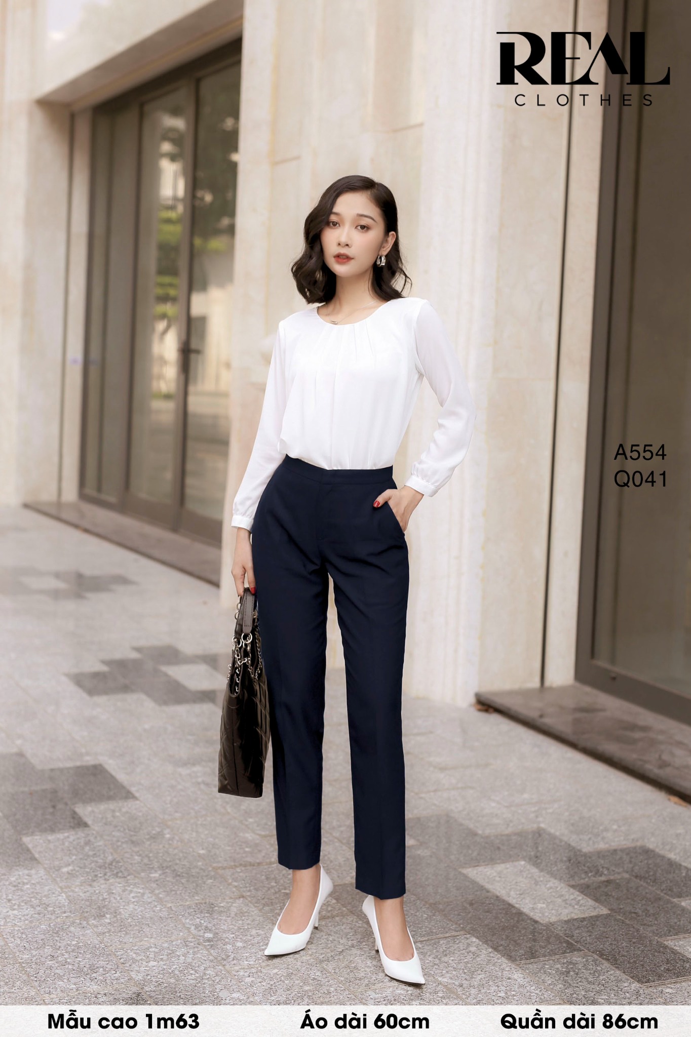 Áo Mimosa trắng SALE