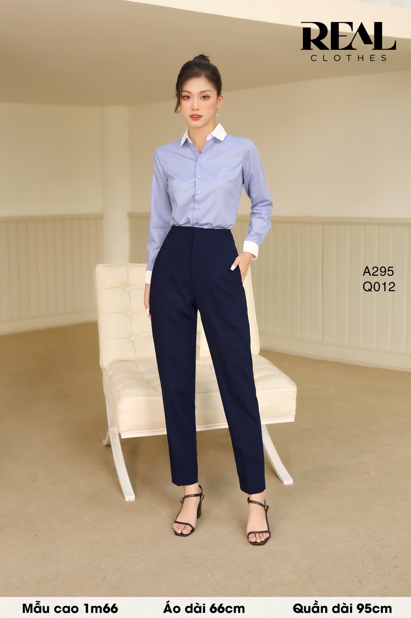 Sơ mi phối cổ Yola