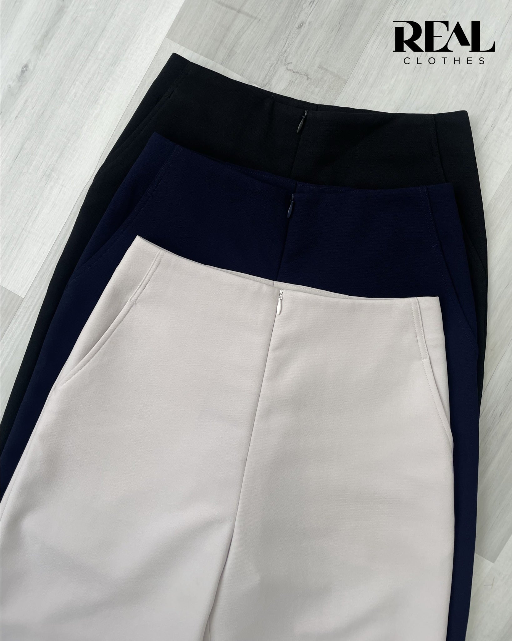 Quần suông cindy đen