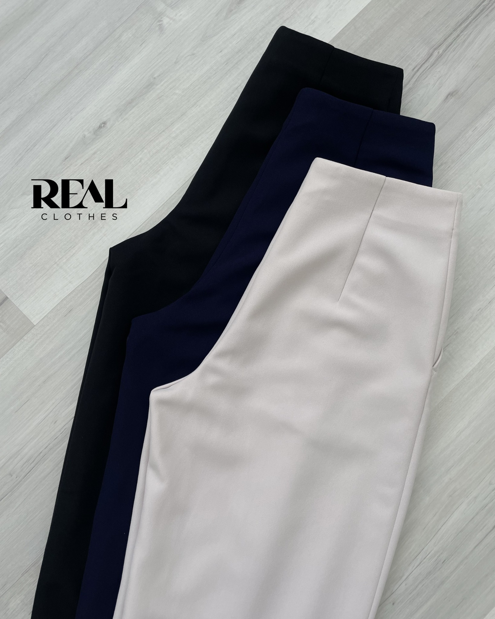 Quần suông cindy kem