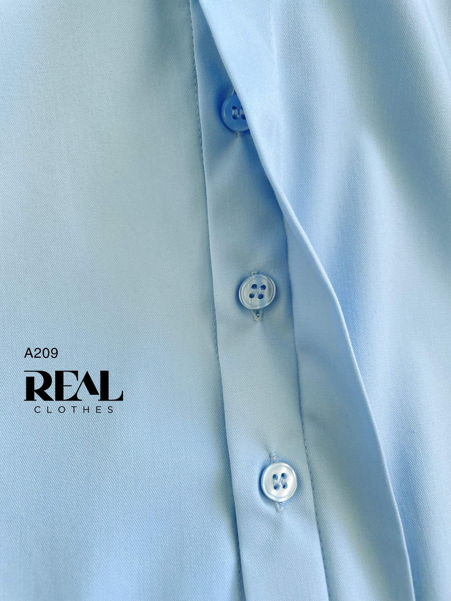 Sơ mi cánh dơi blue