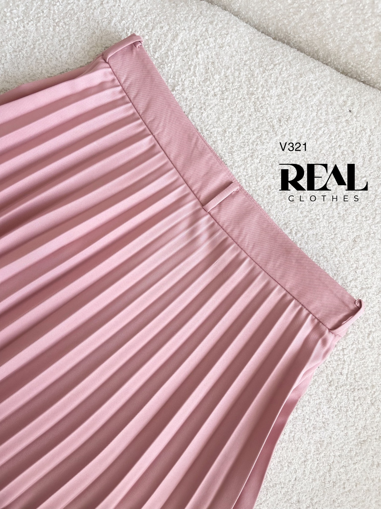 Váy rẻ quạt hồng FINAL SALE