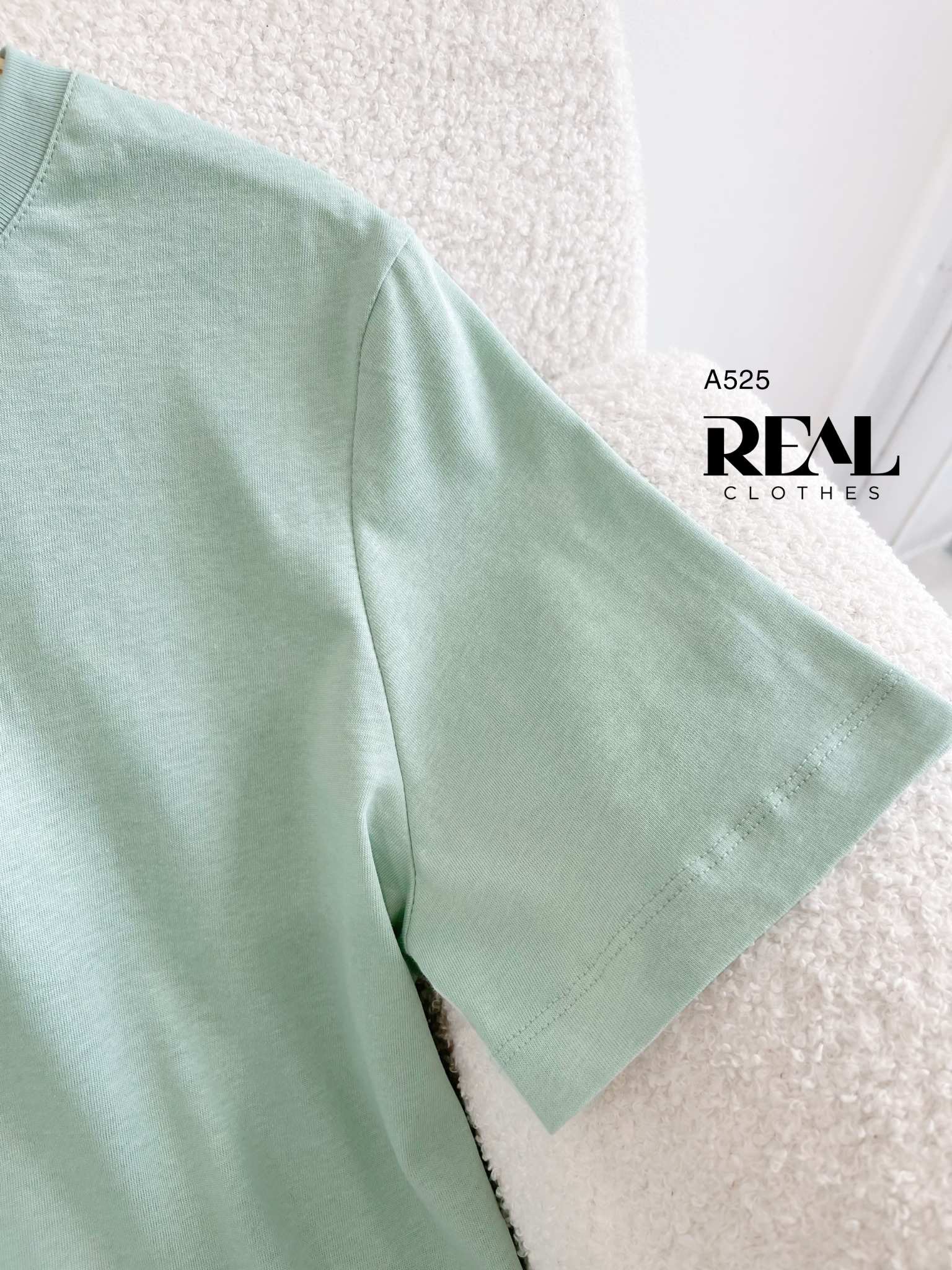 Áo thun cotton bạc hà SALE