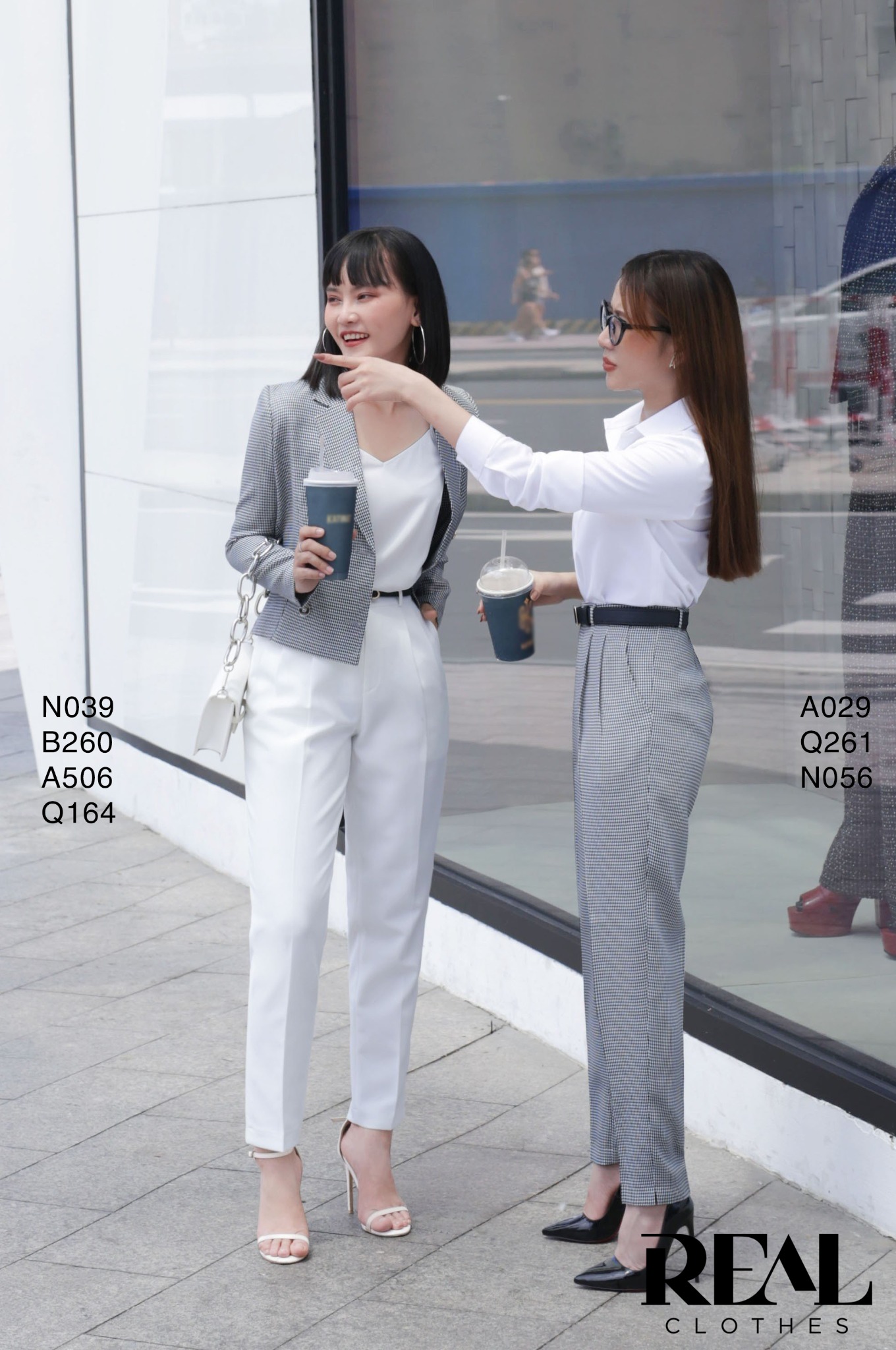 Quần lưng cao zigzag đen SALE