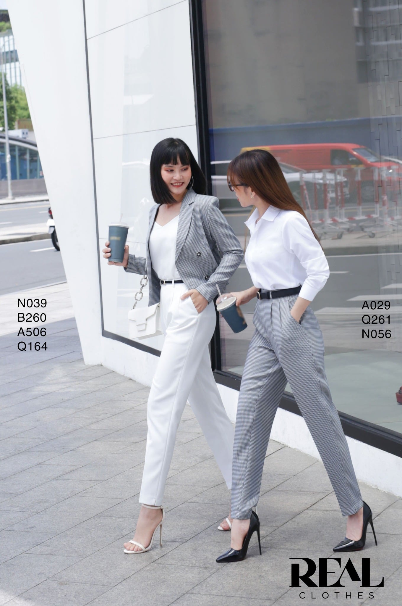 Blazer Lisa zigzag đen SALE