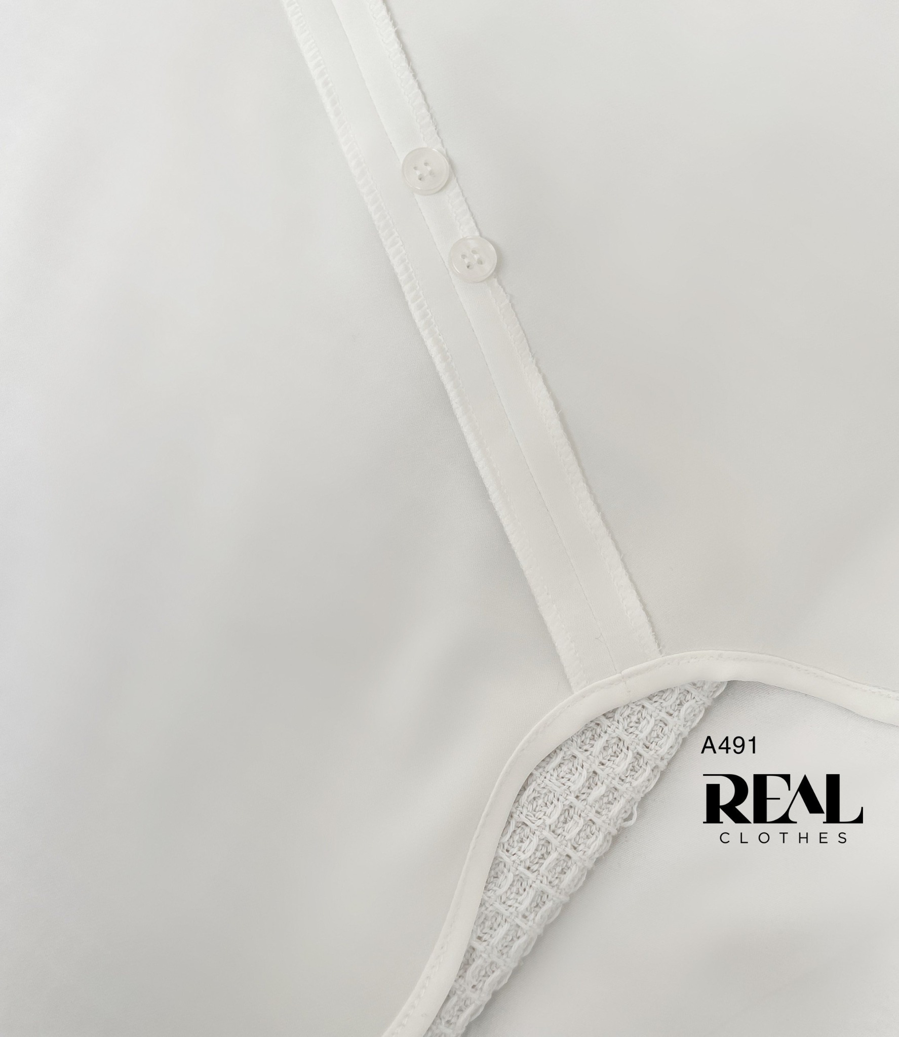 Sơ mi cổ mềm trắng MỚI