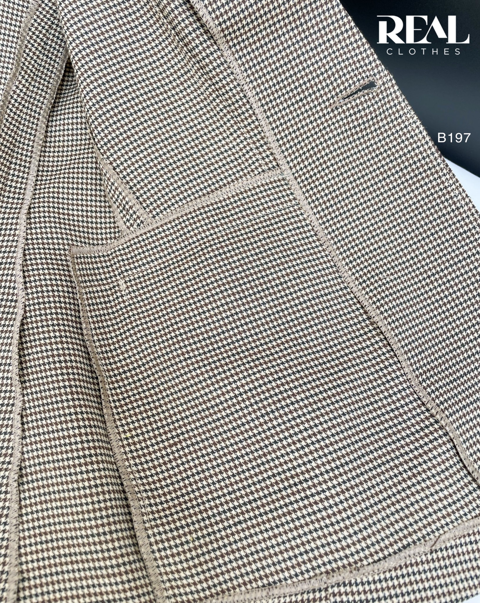 Blazer zigzag nâu SALE - size XS