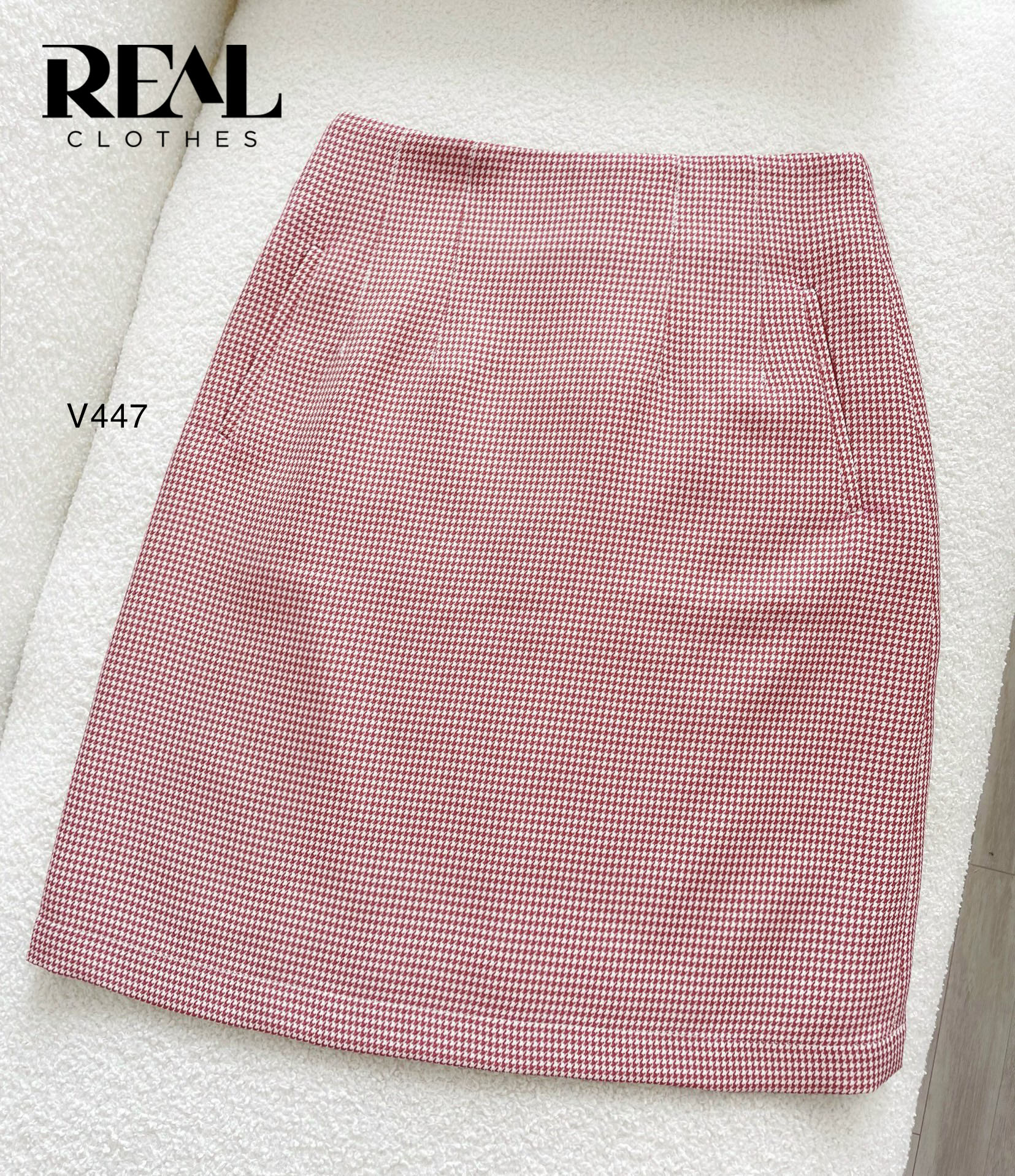 Váy Tokyo zigzag đỏ MỚI FINAL SALE