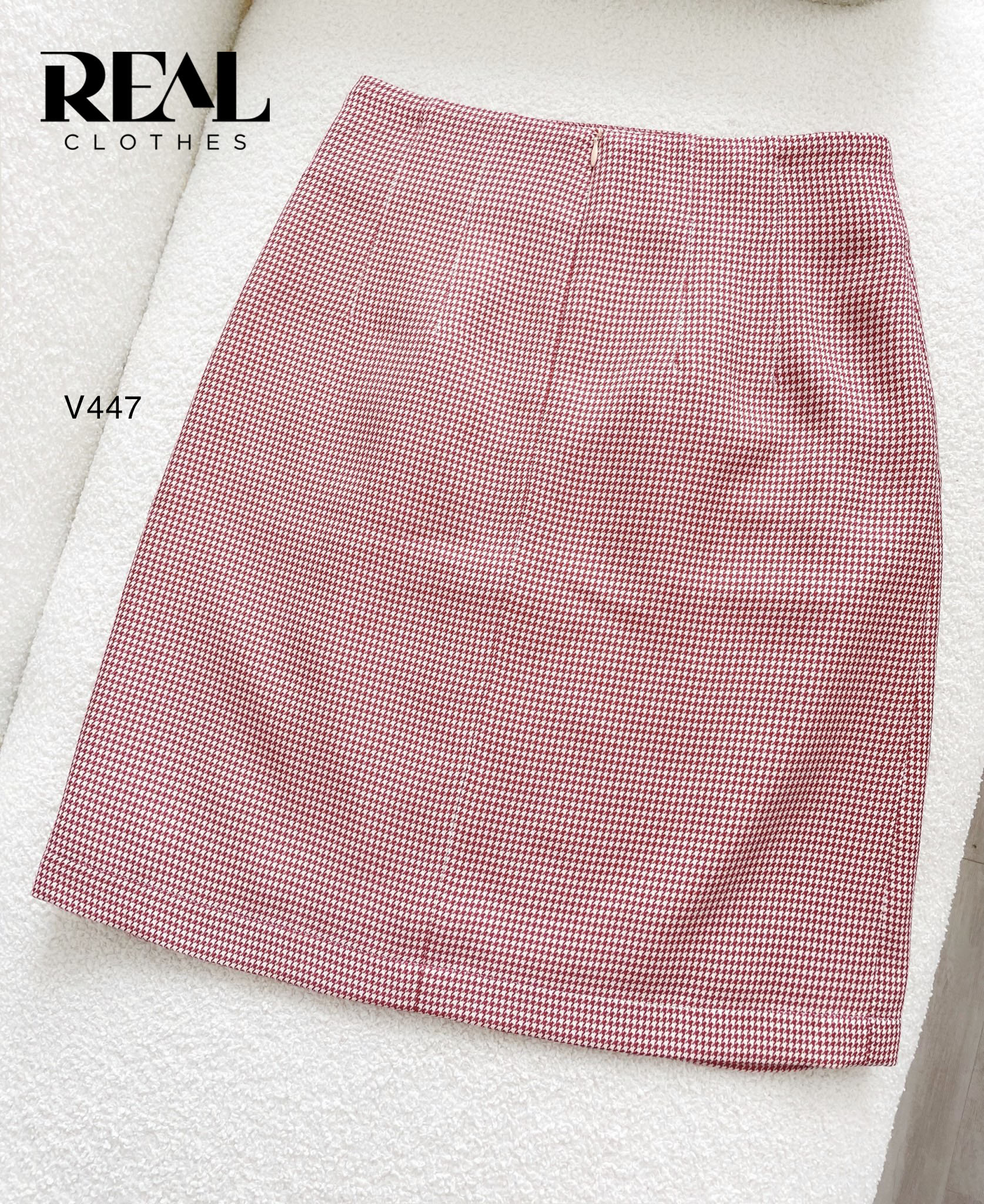 Váy Tokyo zigzag đỏ MỚI FINAL SALE