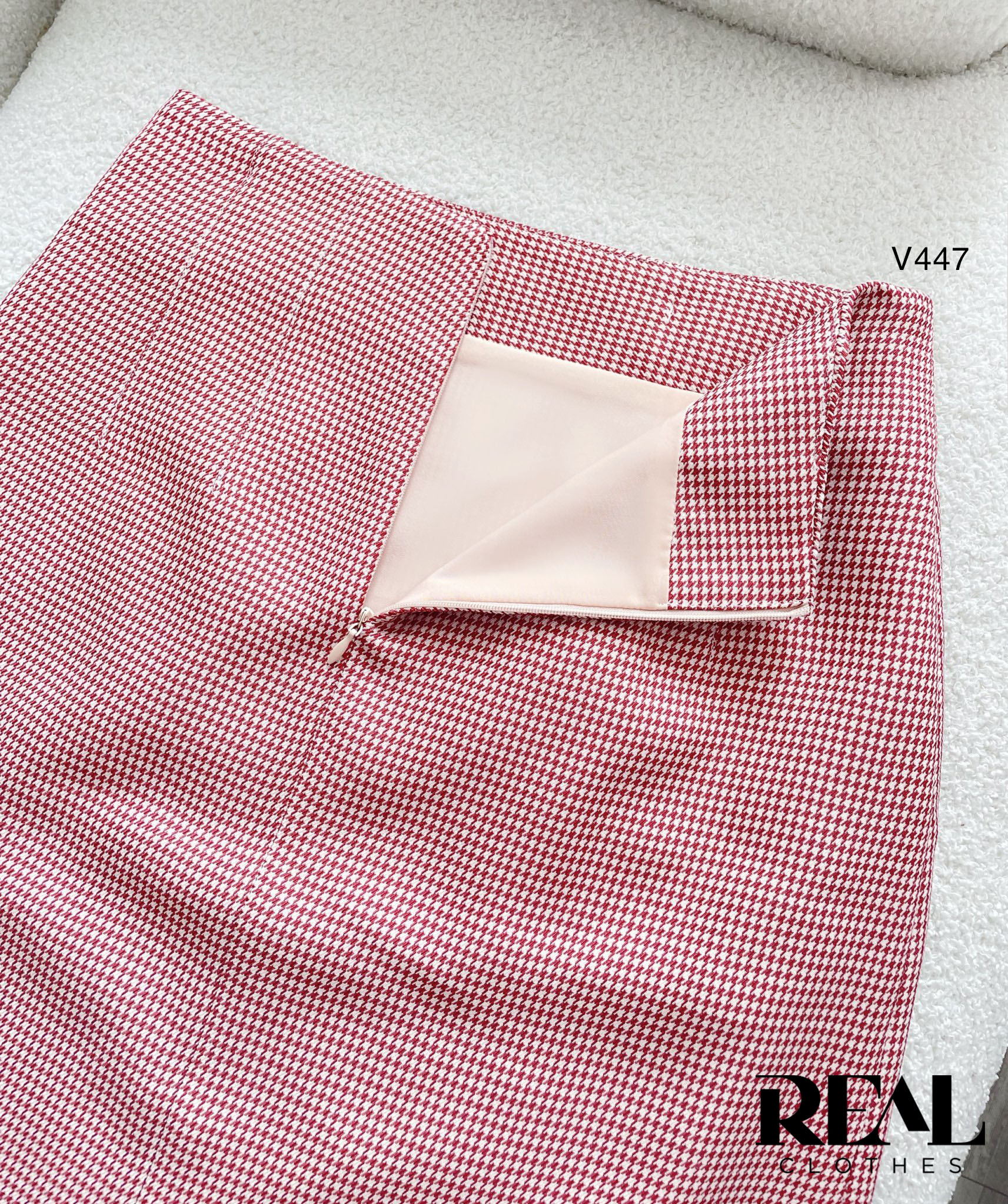 Váy Tokyo zigzag đỏ MỚI FINAL SALE