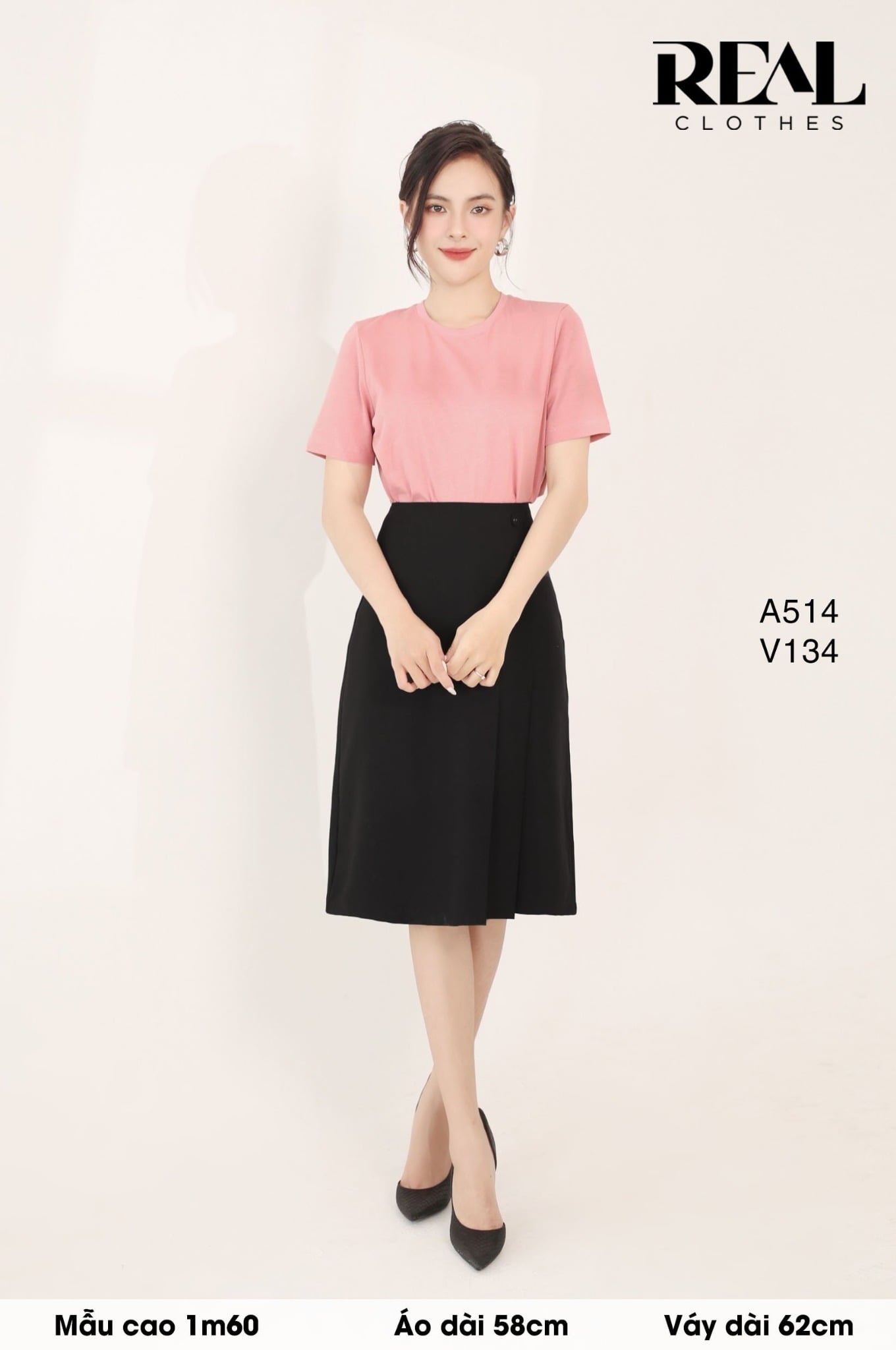 Áo thun cotton hồng SALE - size XL
