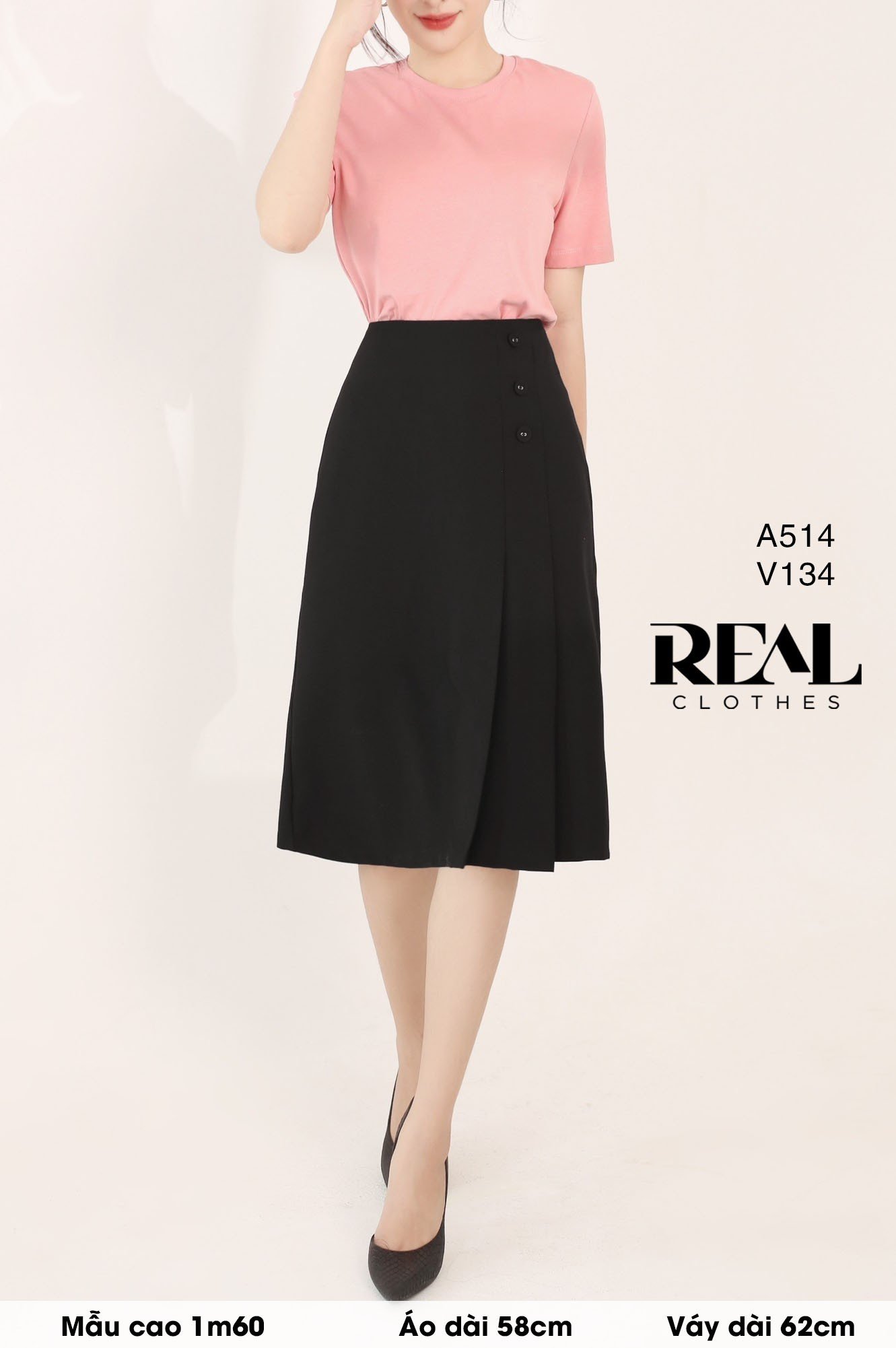 Áo thun cotton hồng SALE - size XL