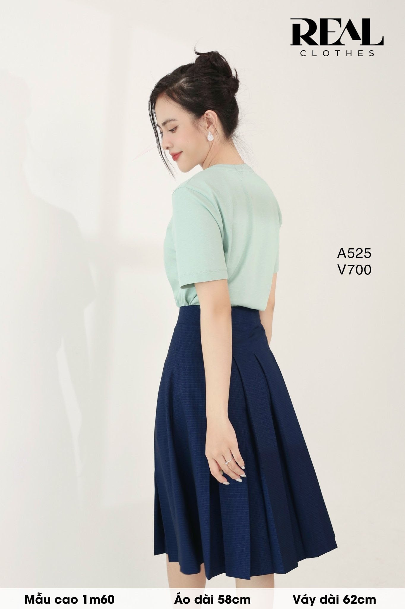 Áo thun cotton bạc hà SALE