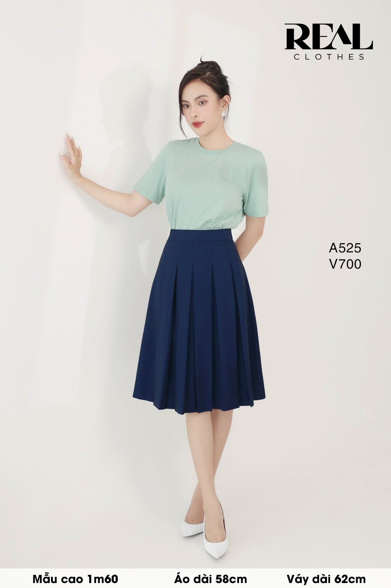 Áo thun cotton bạc hà SALE