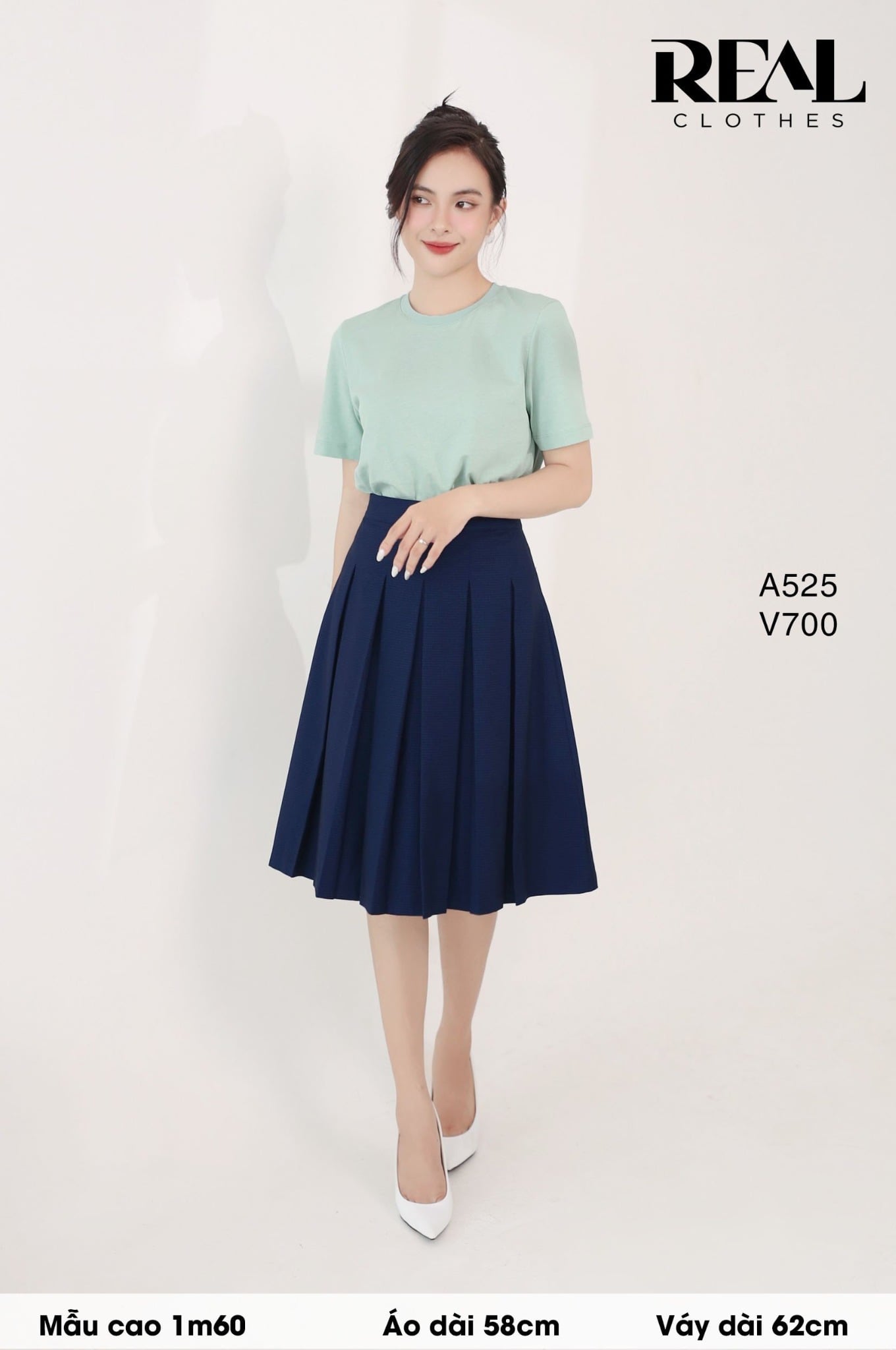 Áo thun cotton bạc hà SALE