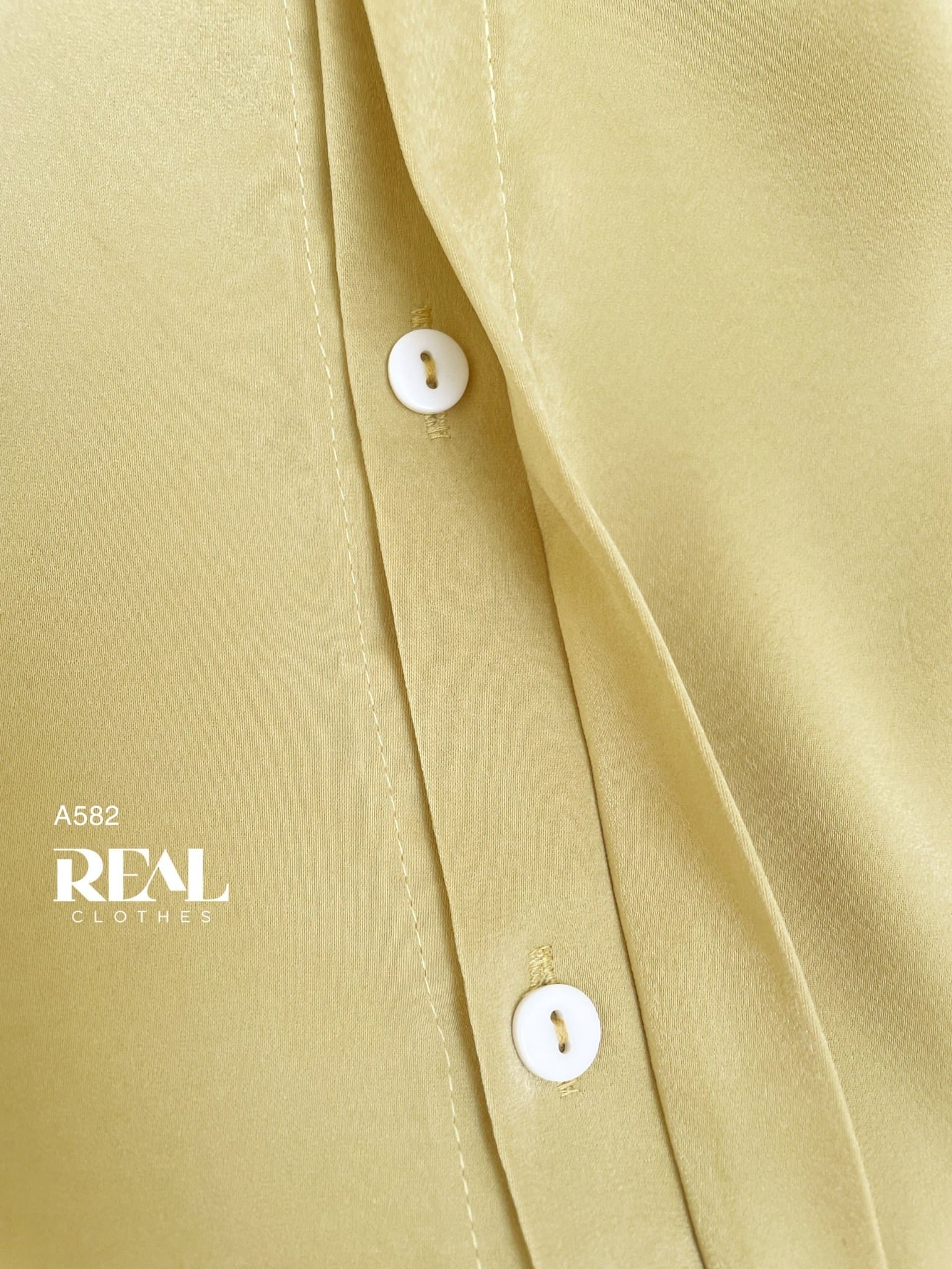 Áo cổ xếp vàng FINAL SALE - size XS