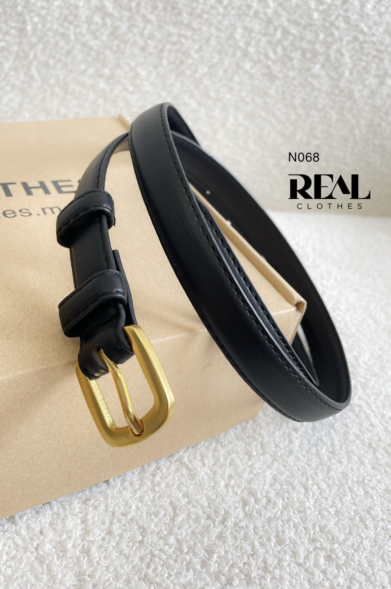 Nịt sợi mảnh đen/trắng/ nâu