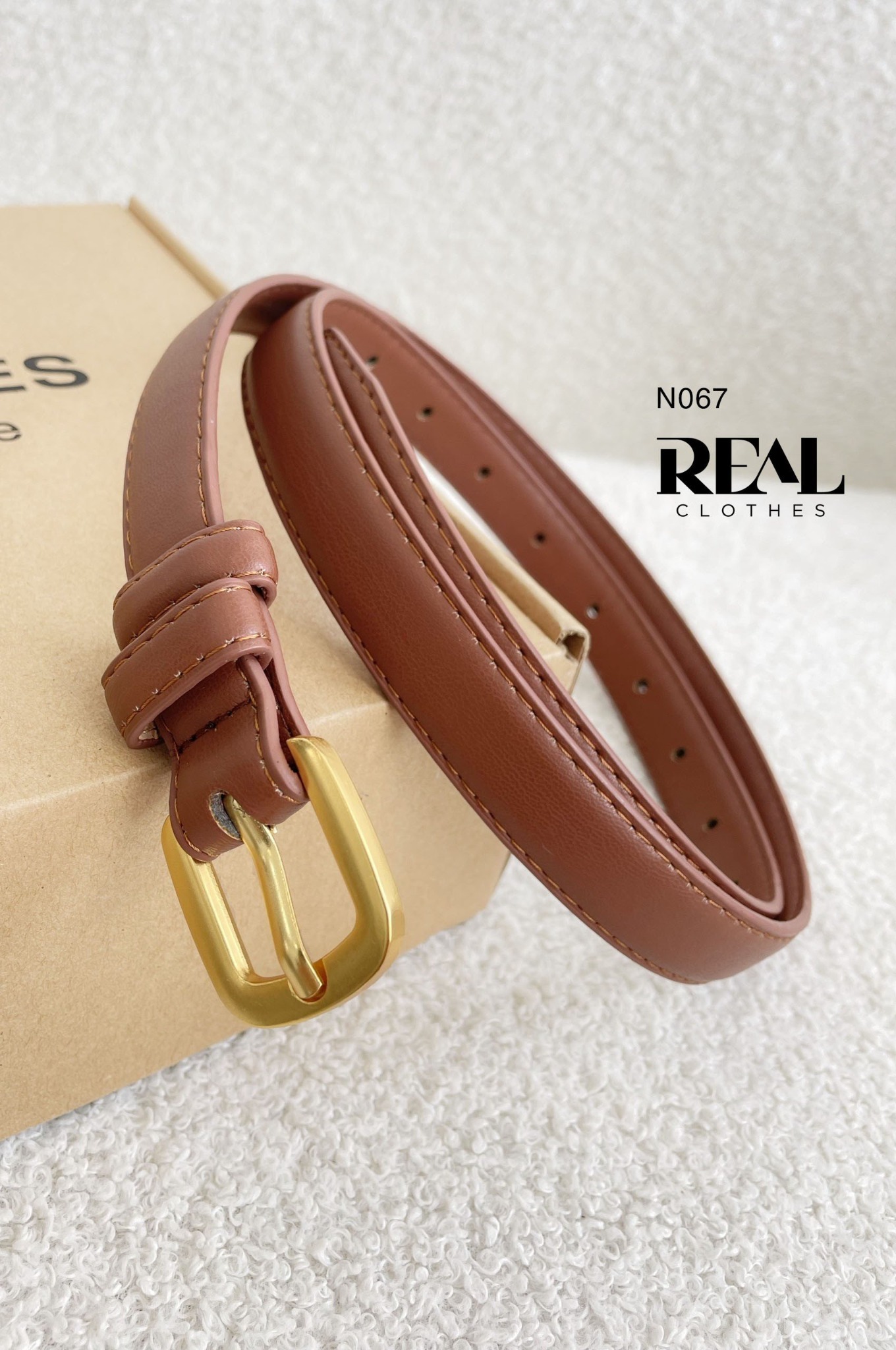 Nịt sợi mảnh đen/trắng/ nâu