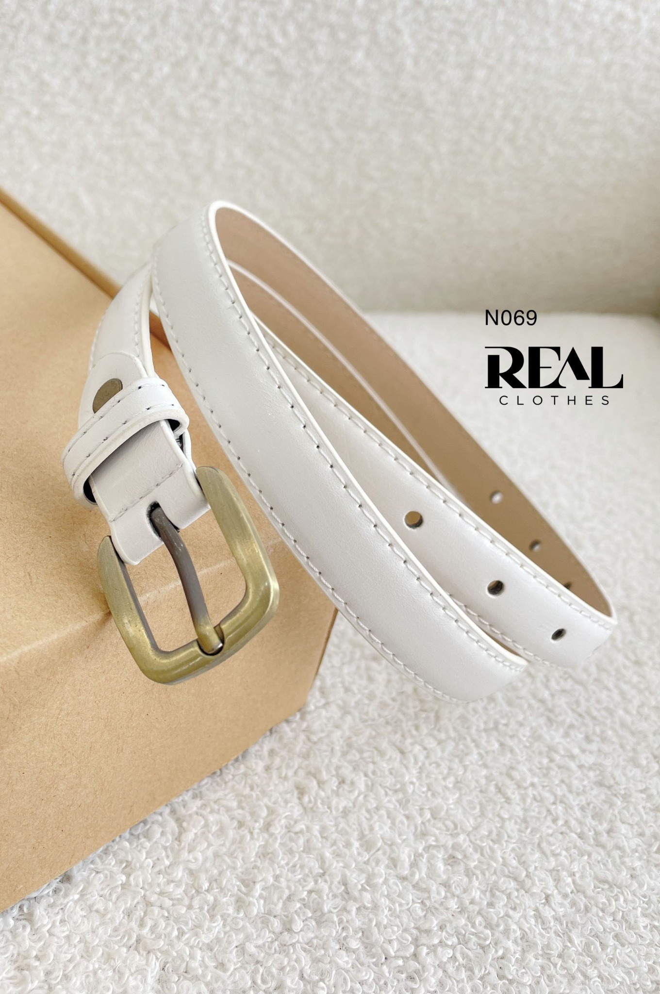 Nịt sợi mảnh đen/trắng/ nâu