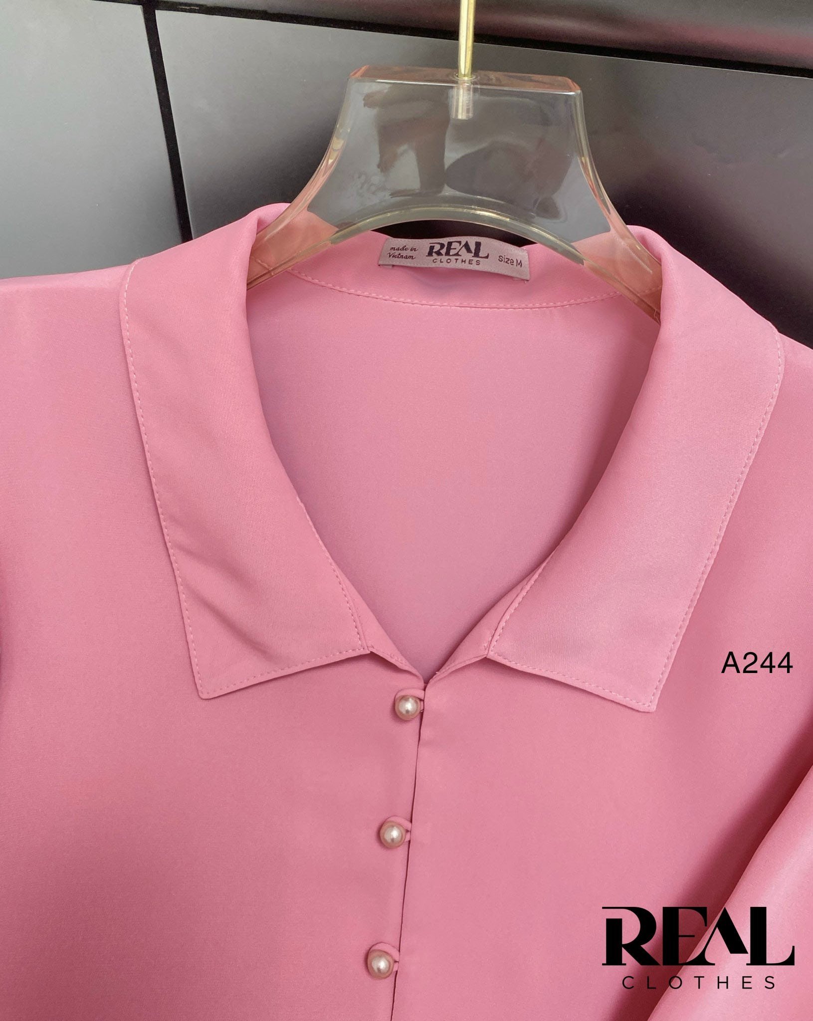 Áo Hana hồng dâu FINAL SALE