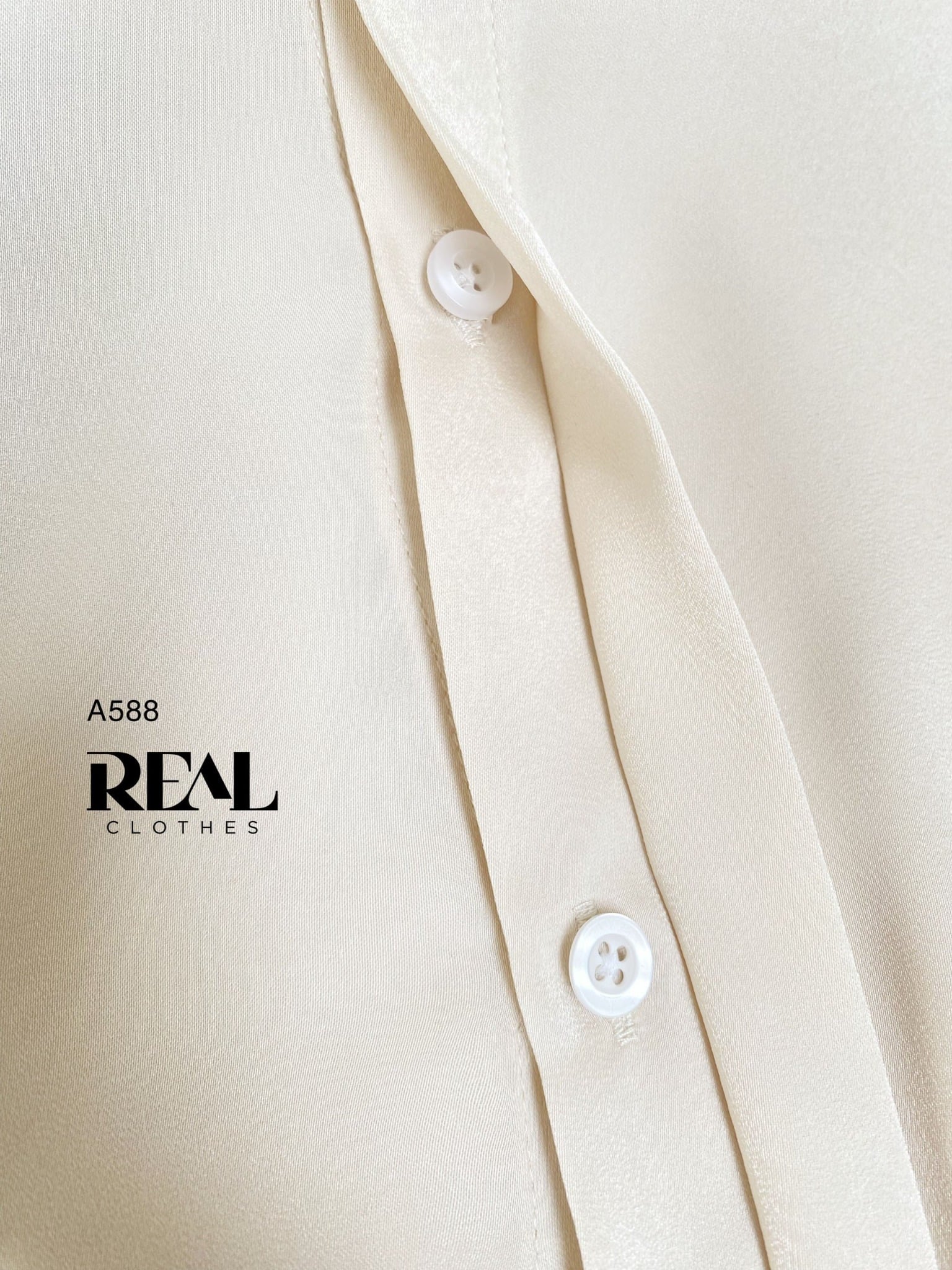 Áo cổ xếp nude FINAL SALE