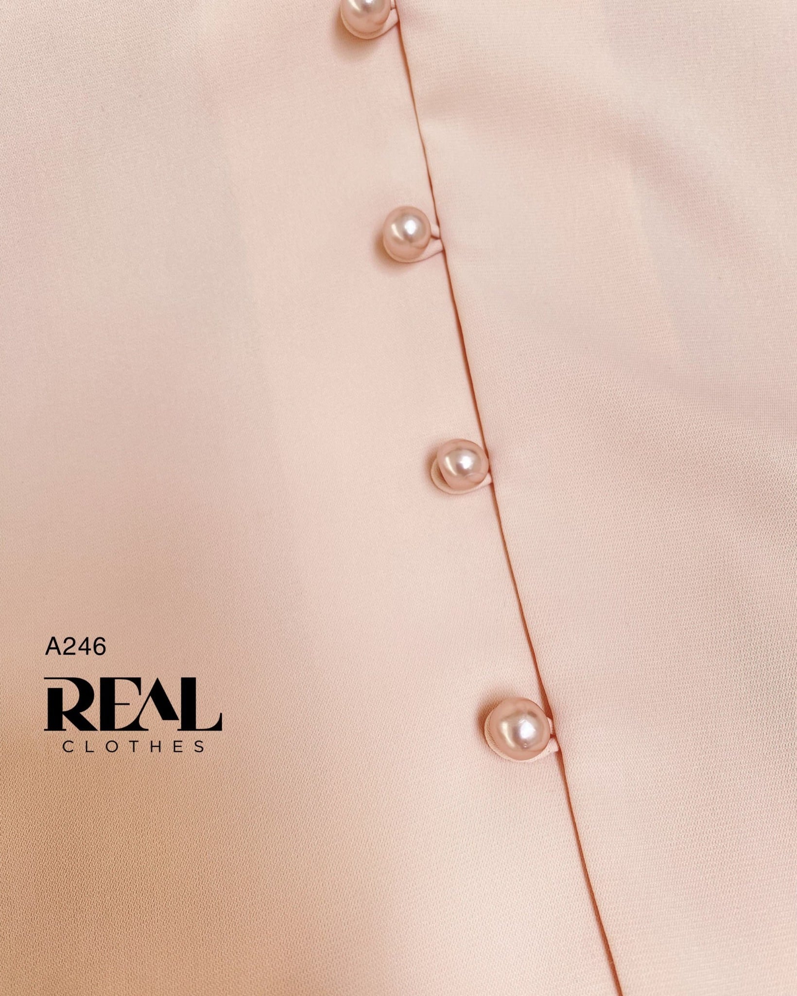 Áo Hana cam nhạt FINAL SALE - size XS