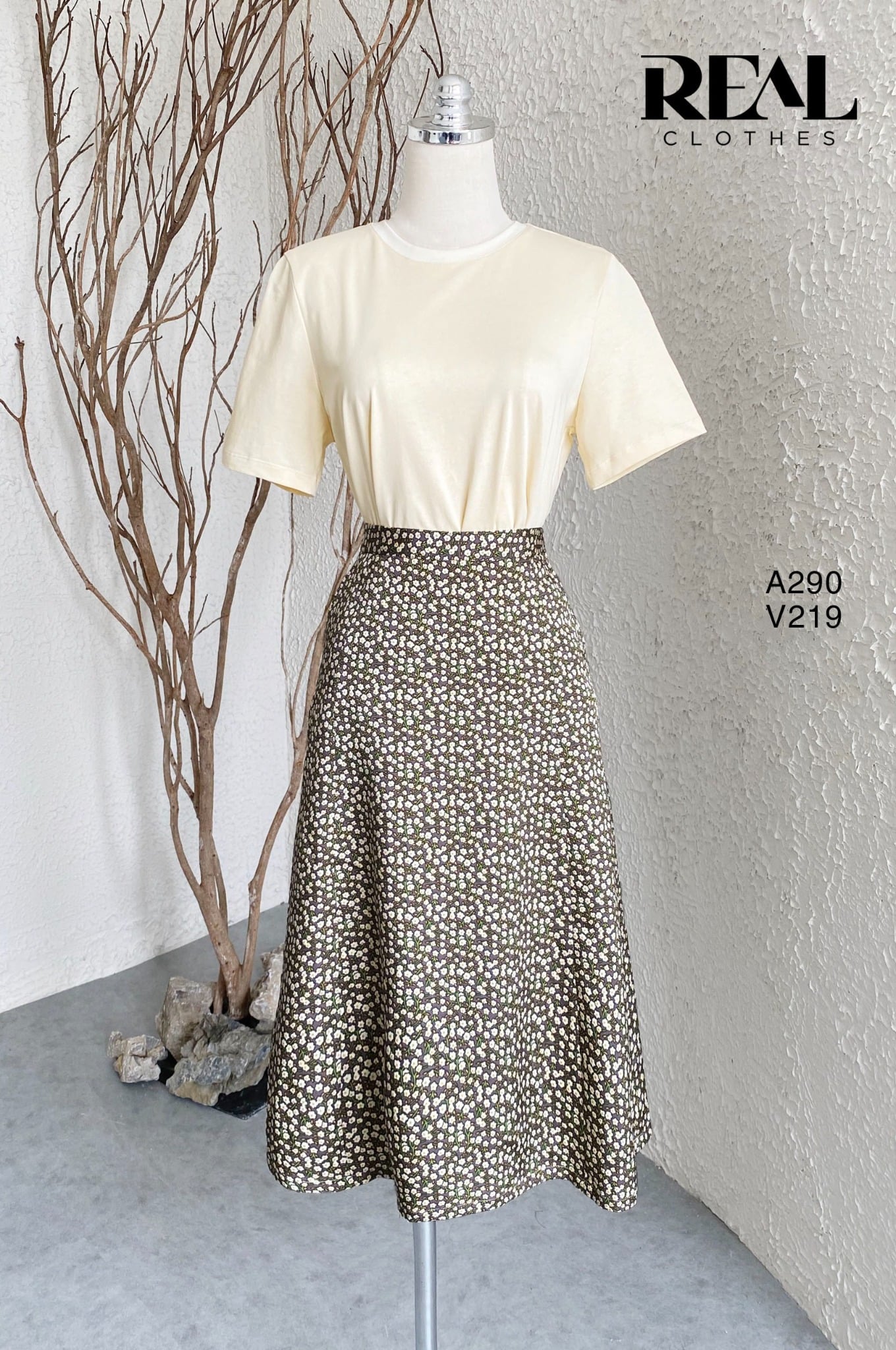 Áo thun cotton nude SALE