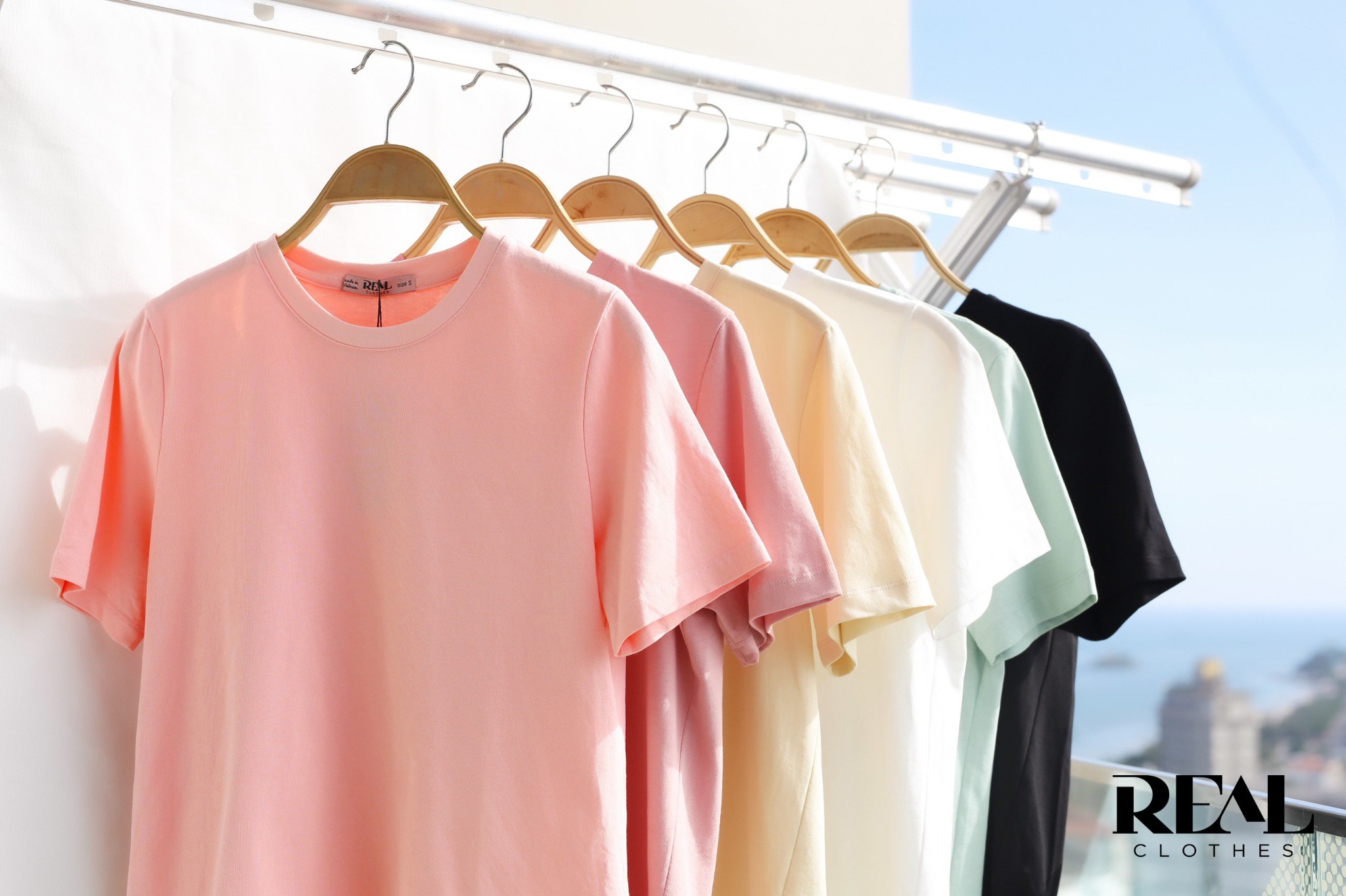 Áo thun cotton nude SALE