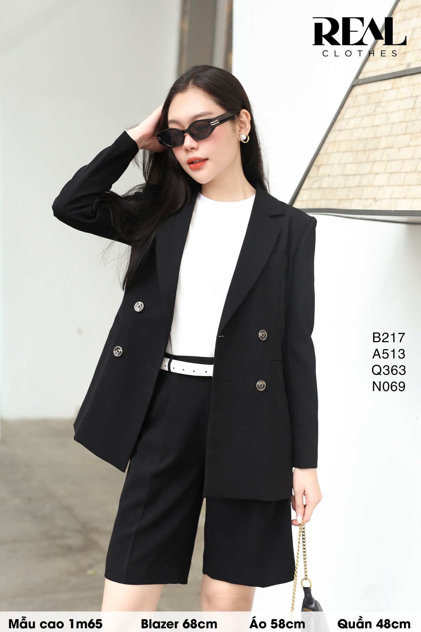 Blazer Paris đen SALE
