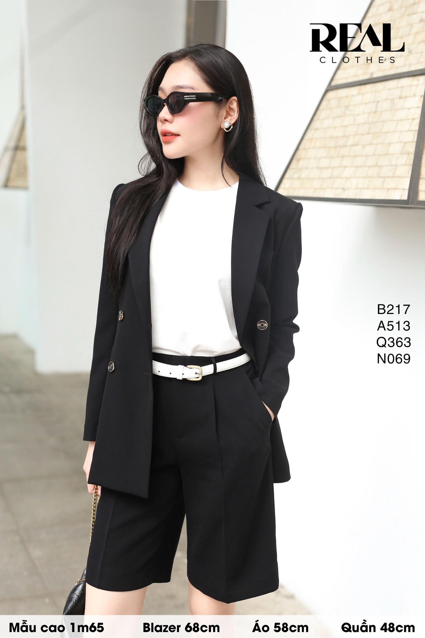 Blazer Paris đen SALE