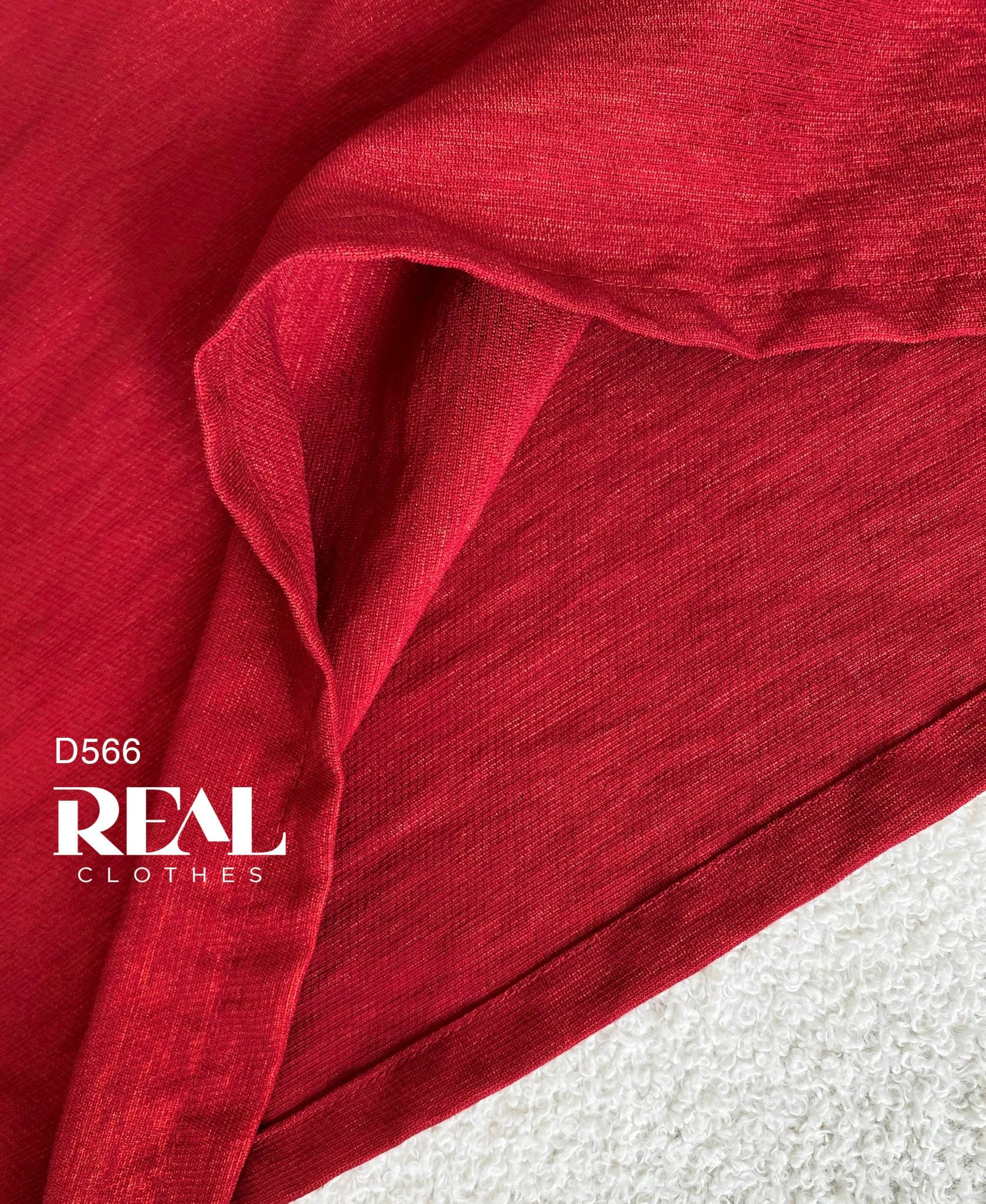 Áo dài cách tân Red hoa rơi - size XS