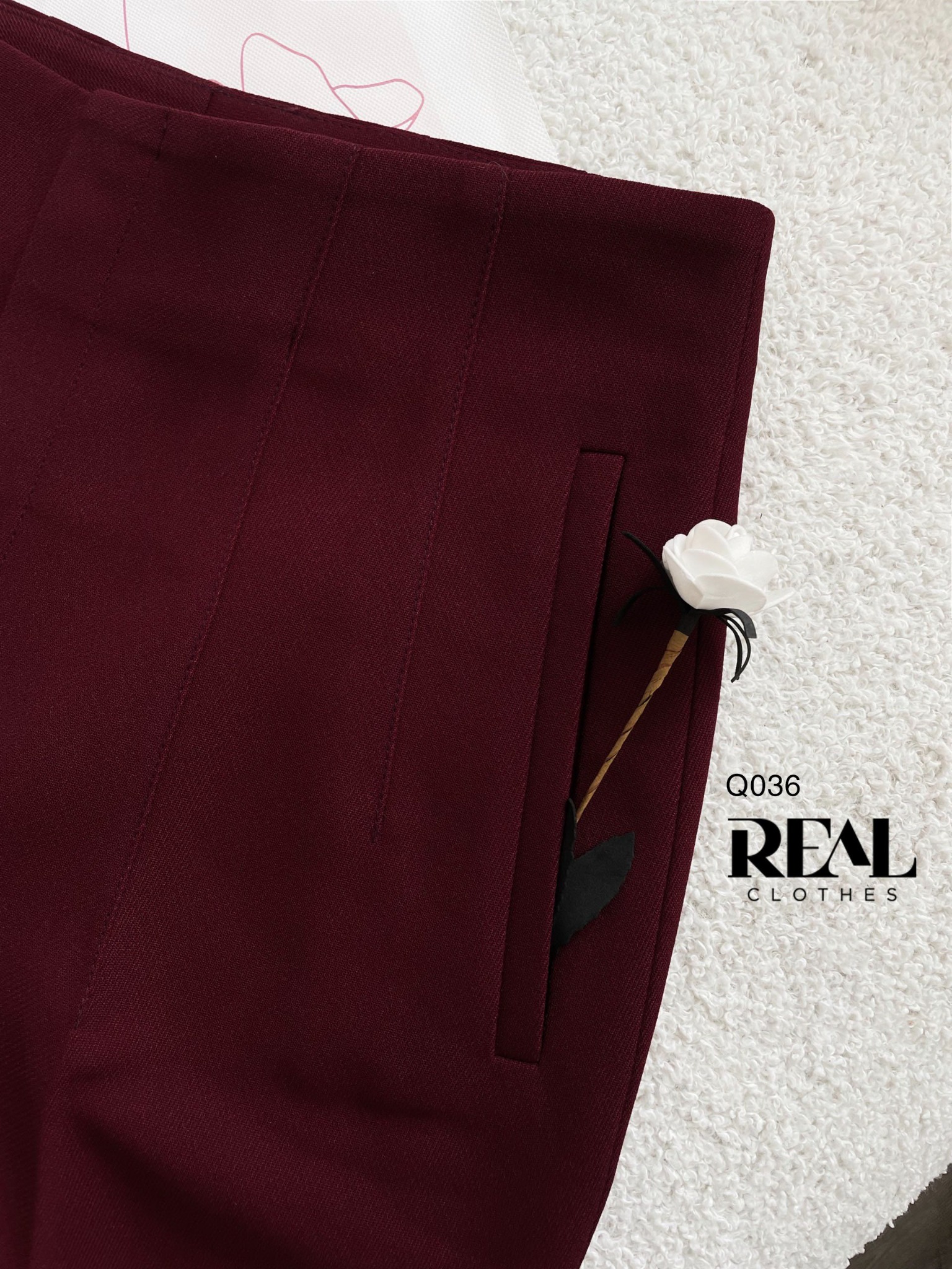 Quần Tokyo cindy đỏ đô