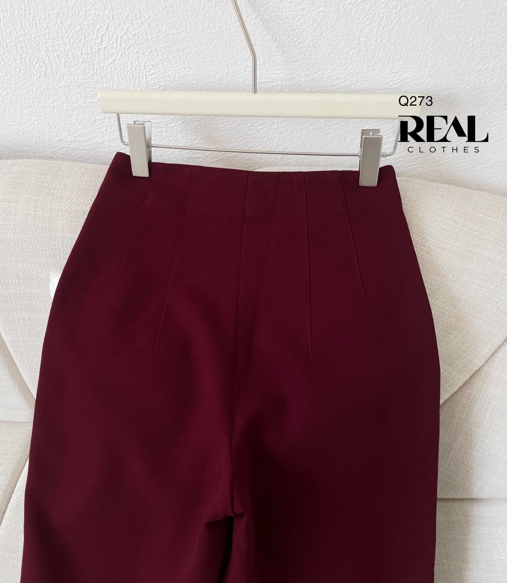 Quần suông Tokyo đỏ đô