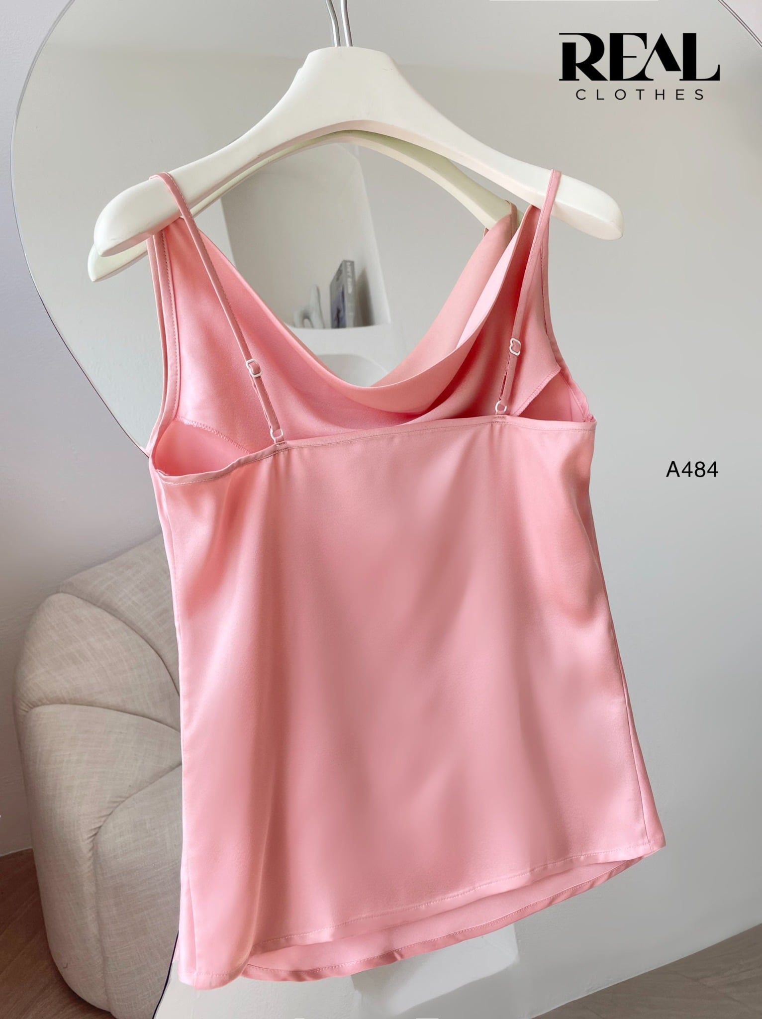 Áo cổ đổ hồng SALE