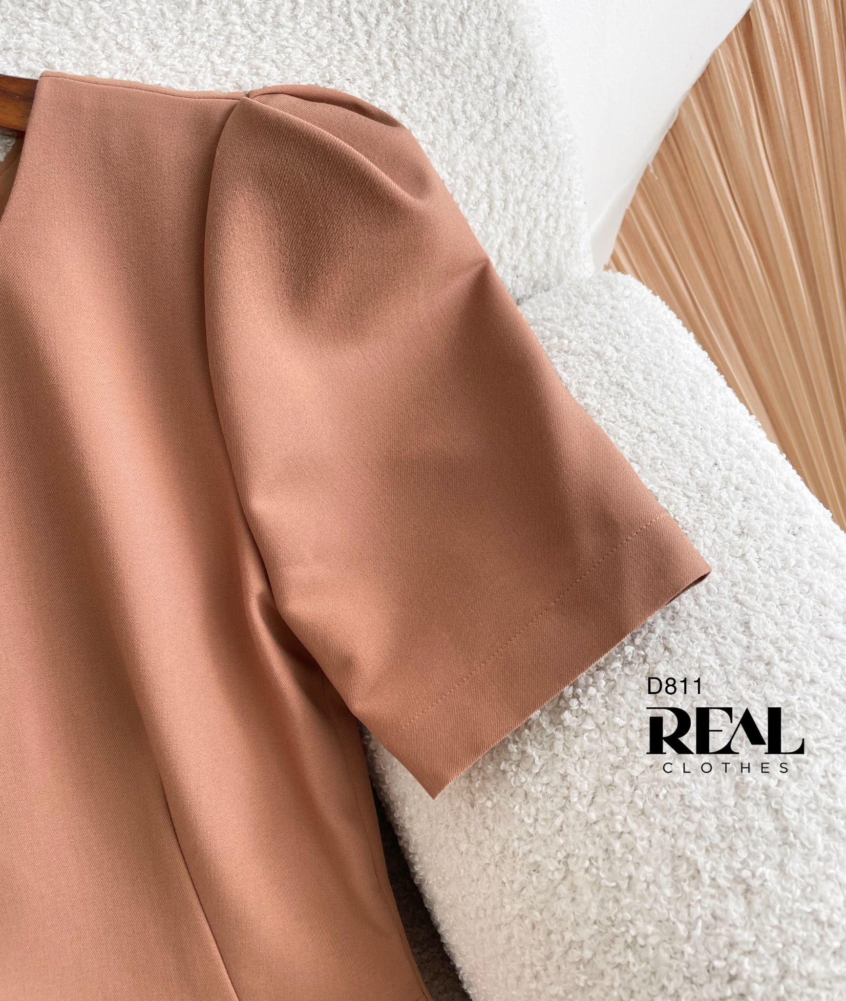 Đầm Mimi mocha FINAL SALE - size XS