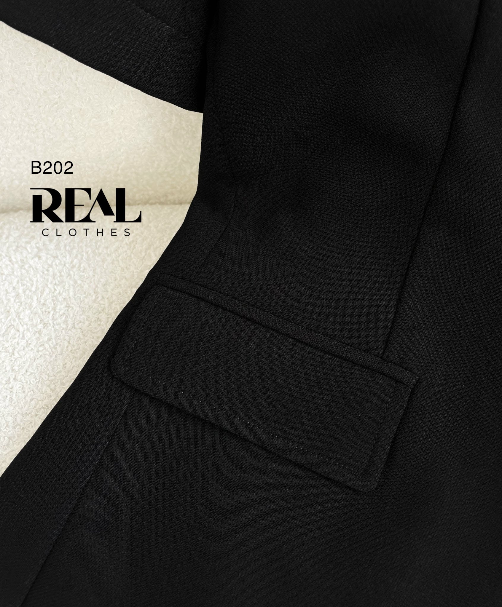 Blazer Japan cindy đen 65