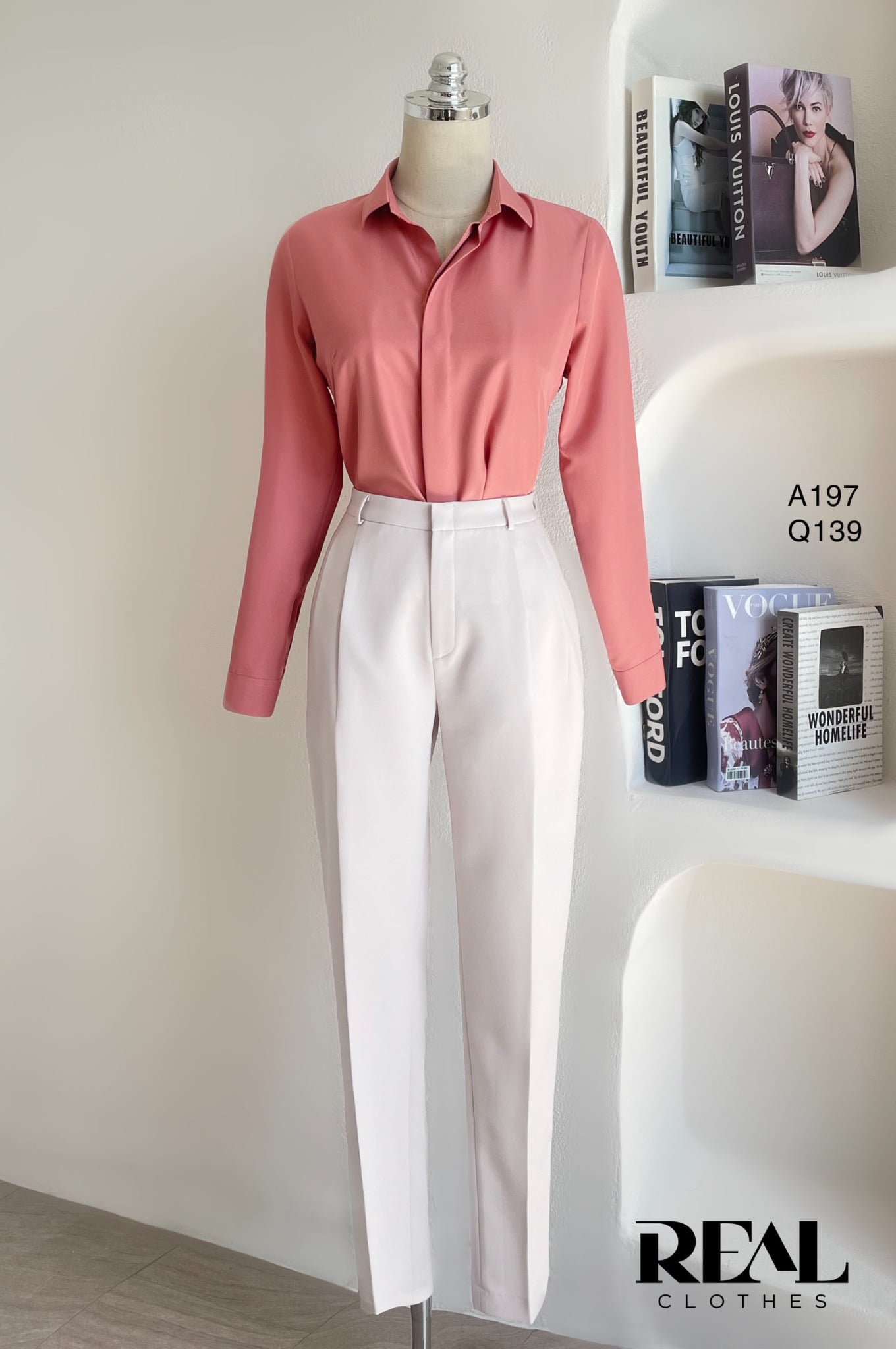 Sơ mi cổ Đức gạch ngói