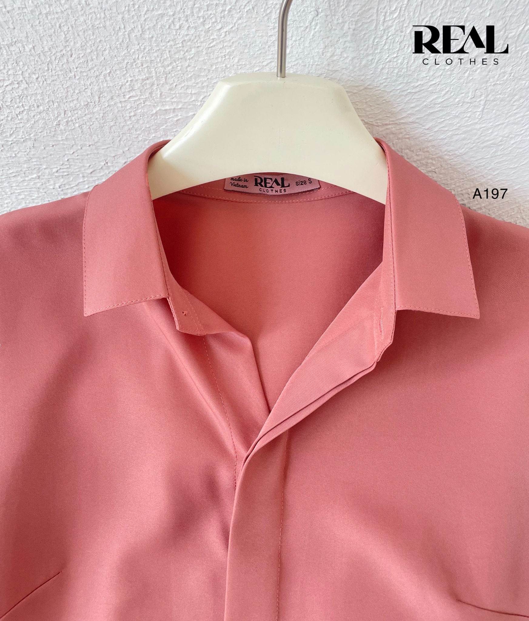 Sơ mi cổ Đức gạch ngói