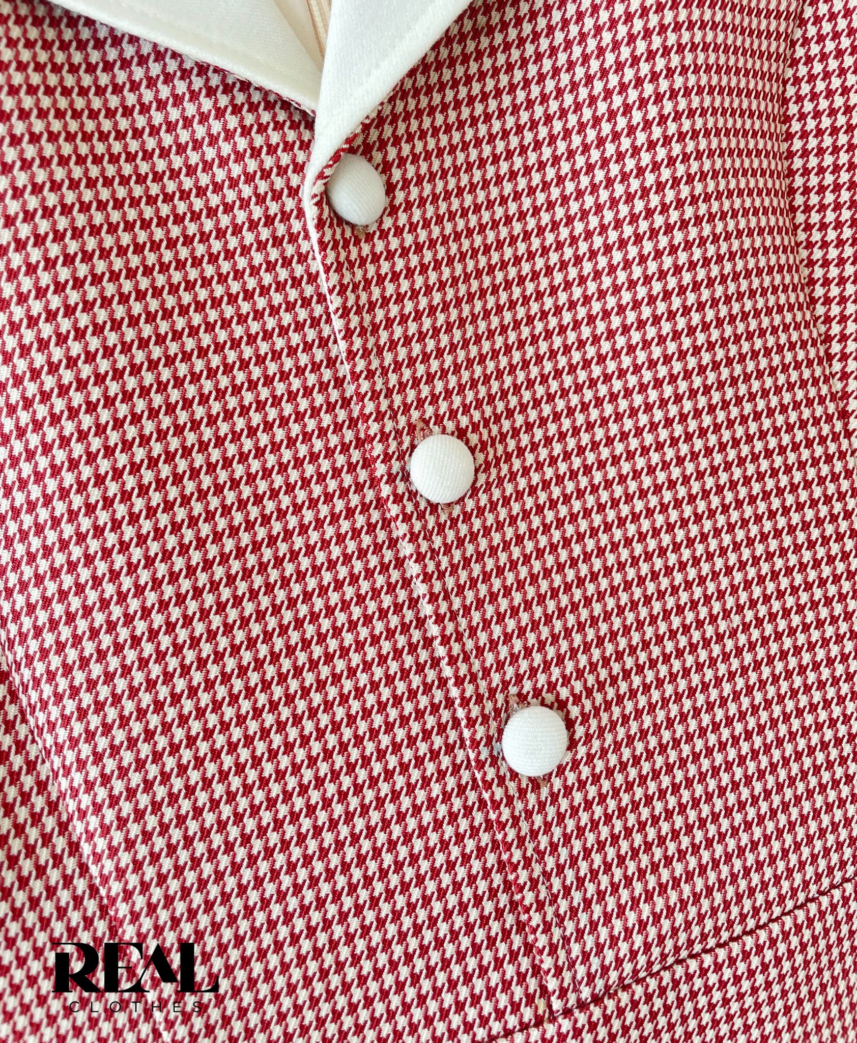 Đầm Sera zigzag đỏ