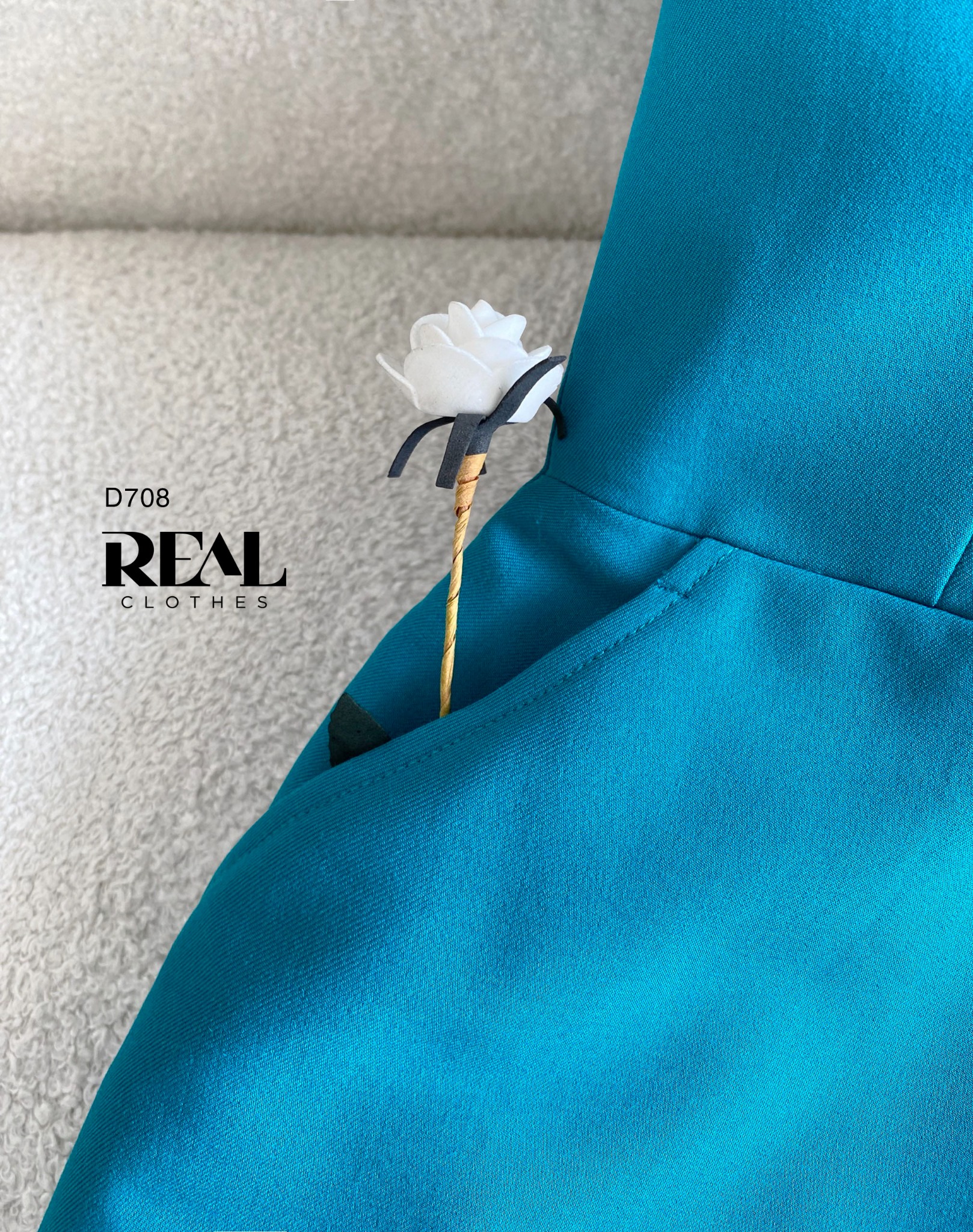 Đầm Mimi xanh cổ vịt FINAL SALE - size XS