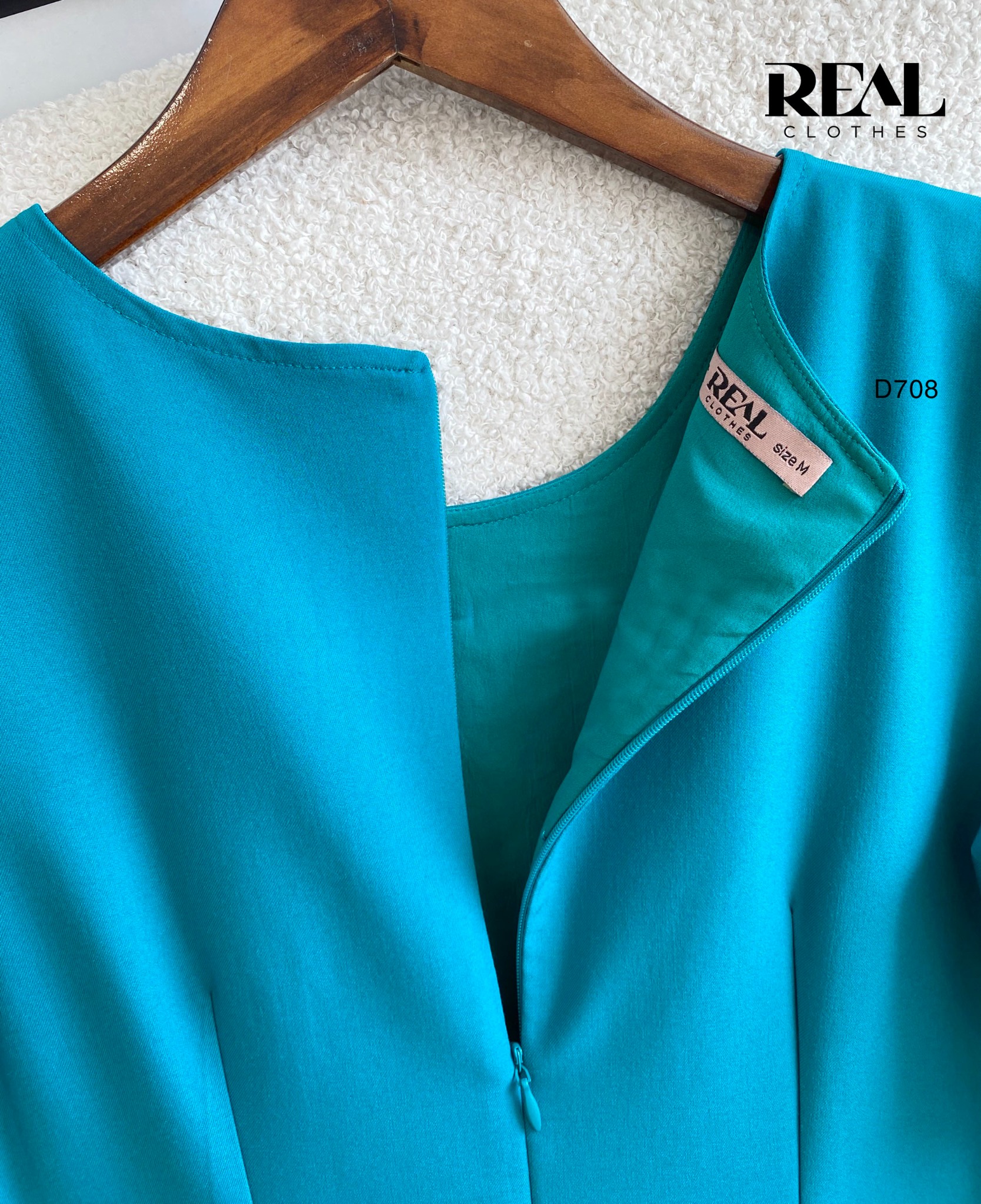 Đầm Mimi xanh cổ vịt FINAL SALE - size XS