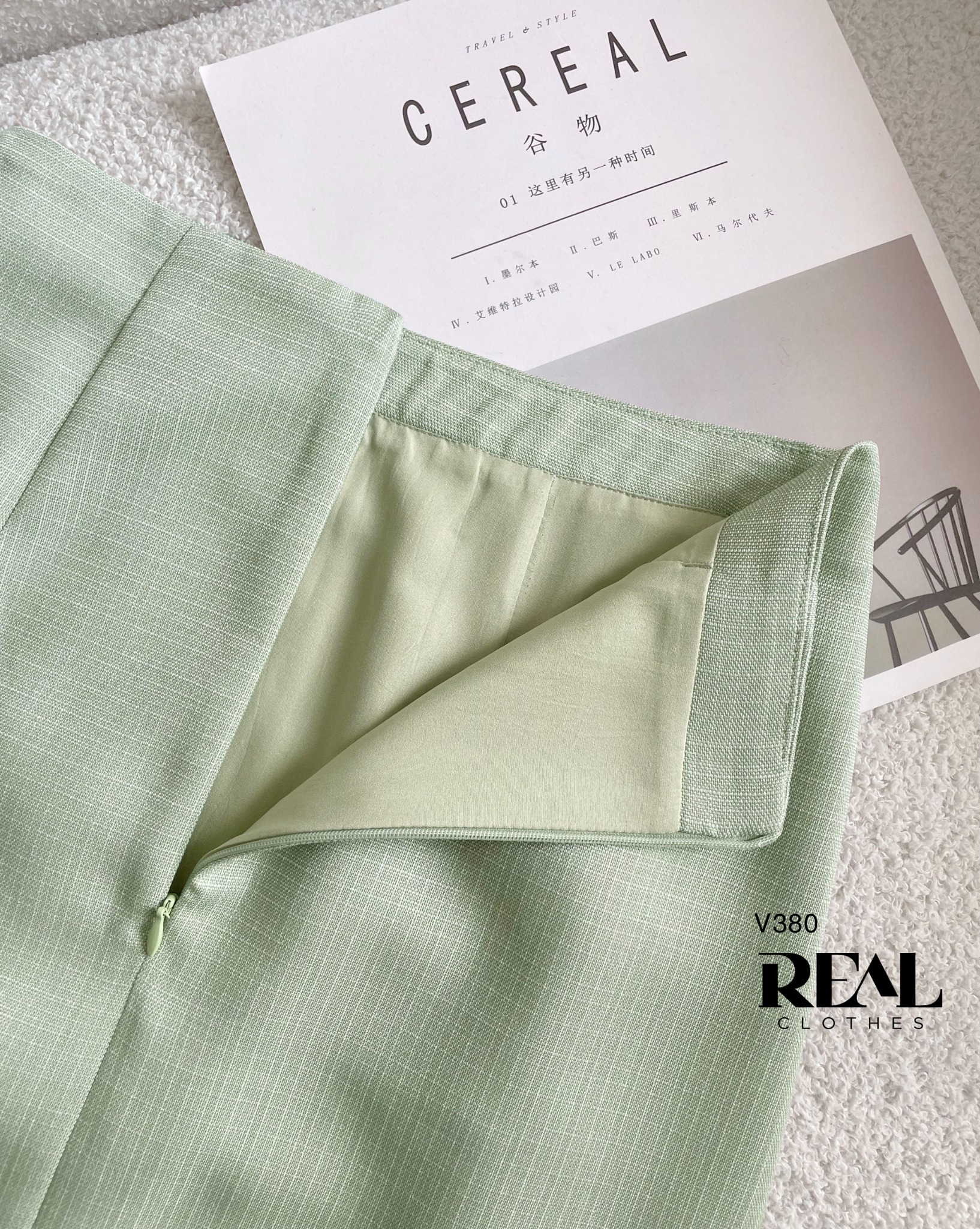 Váy Summer Lily xanh bơ SALE