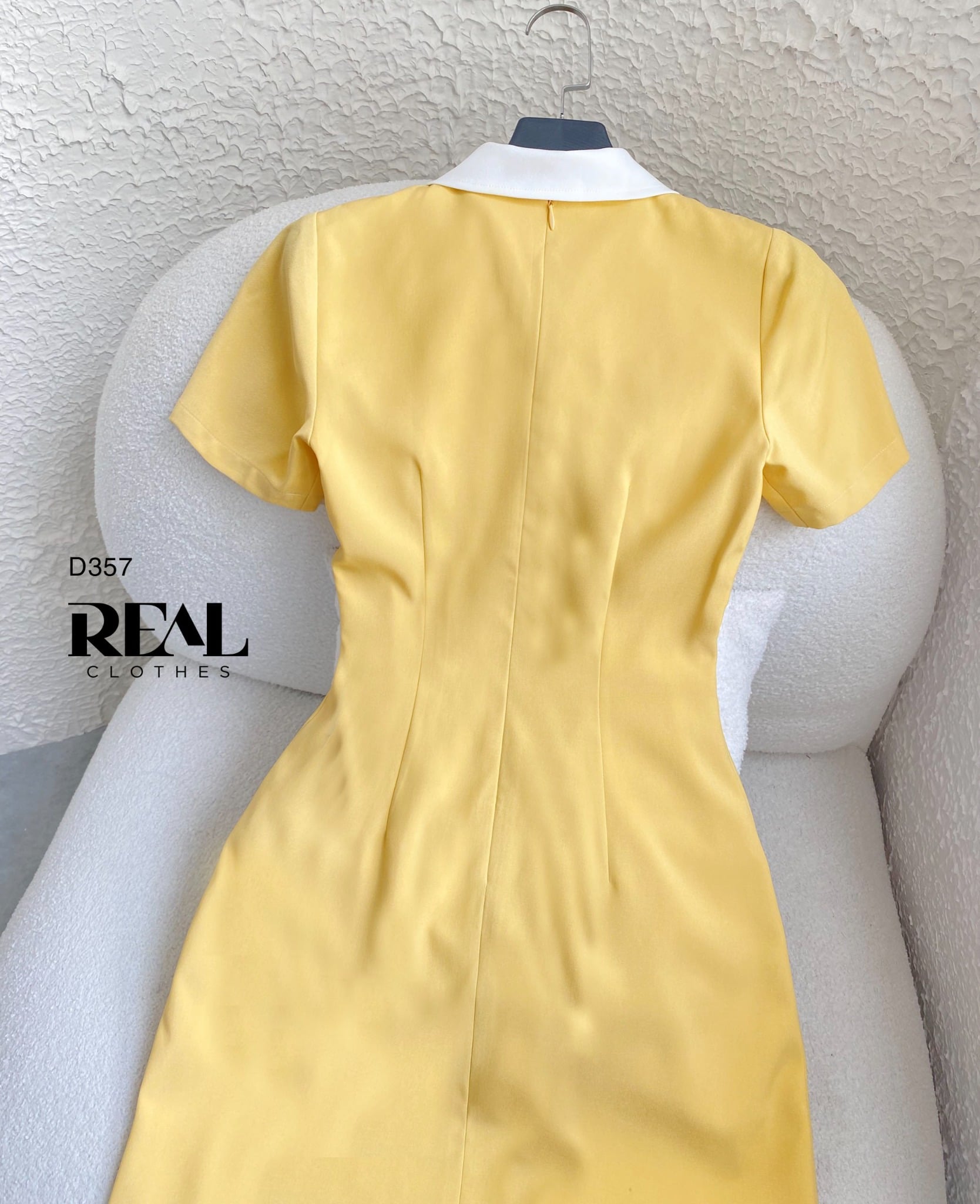 Đầm Zipper vàng SALE - size XS